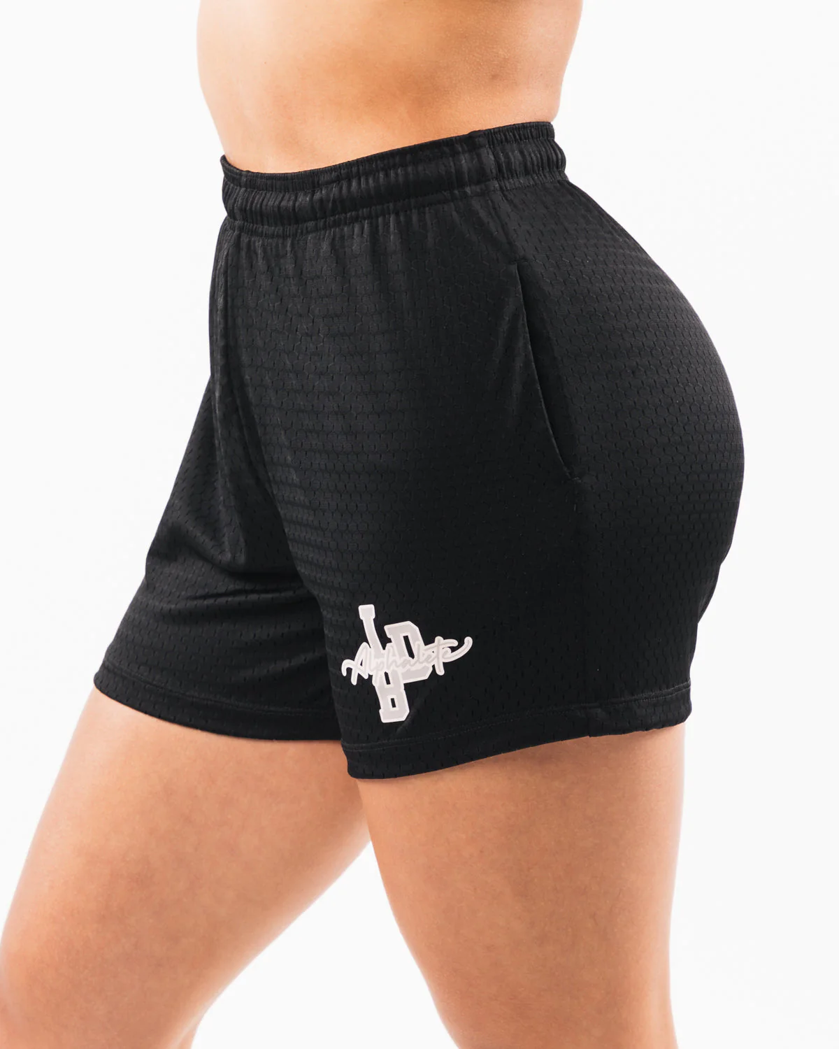 Signature Mesh Short 4" - Black - Image 3