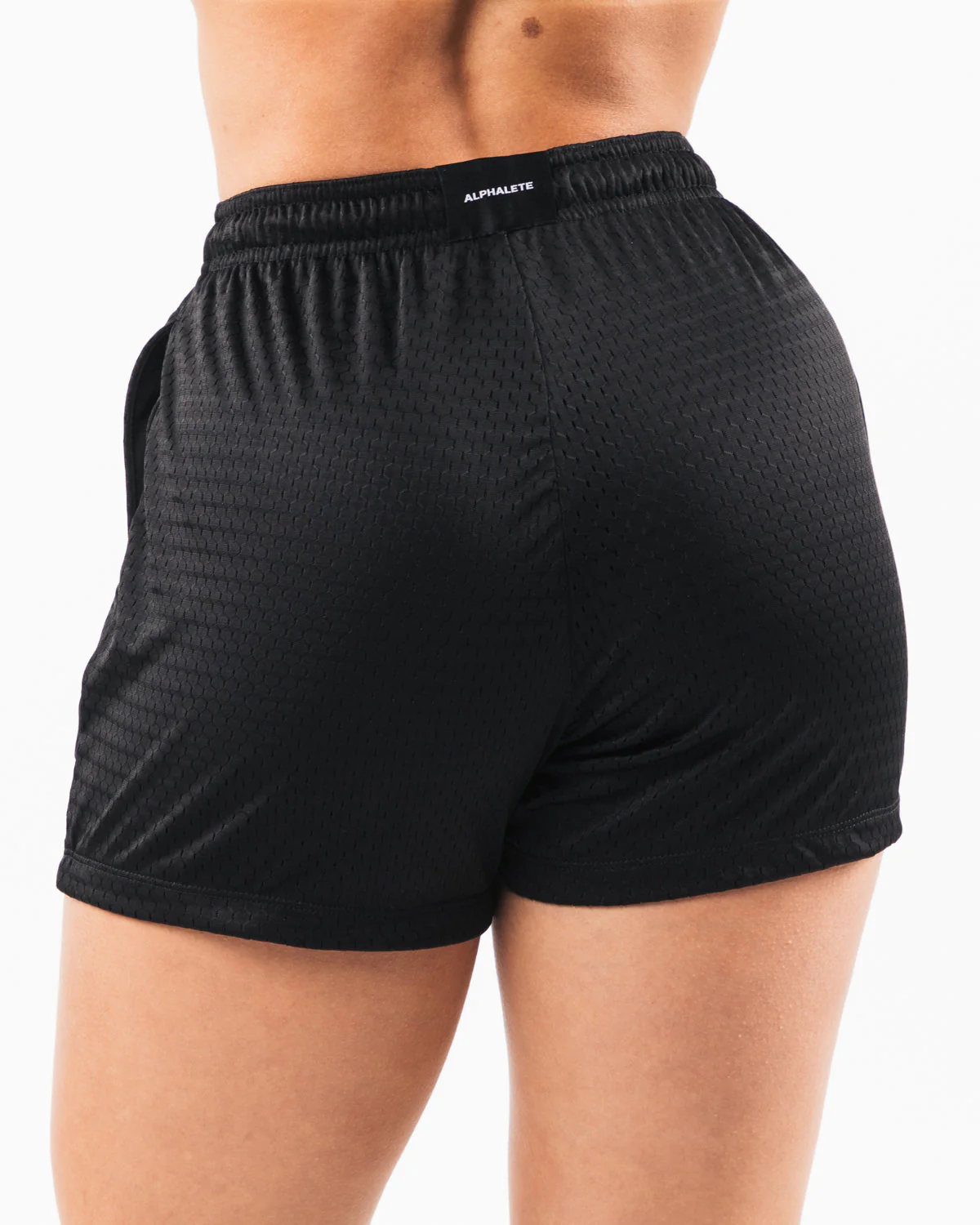Signature Mesh Short 4" - Black / Sage - Image 4