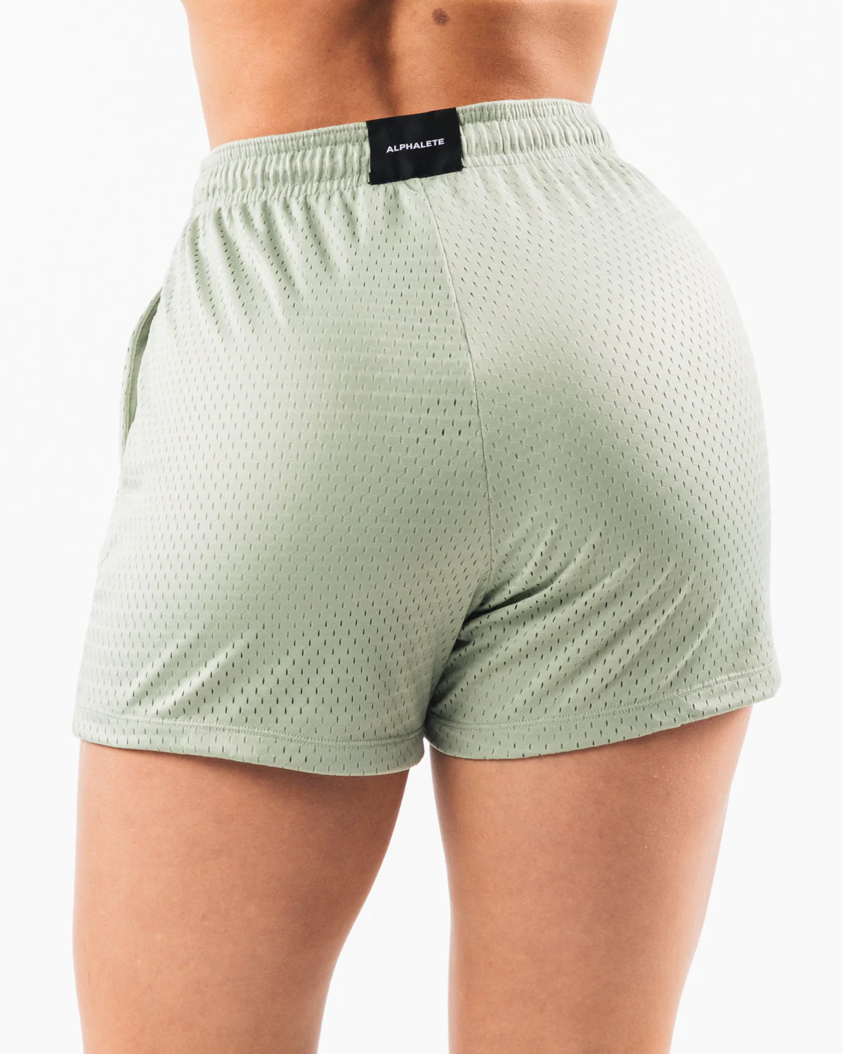 Signature Mesh Short 4" - Sage - Image 4