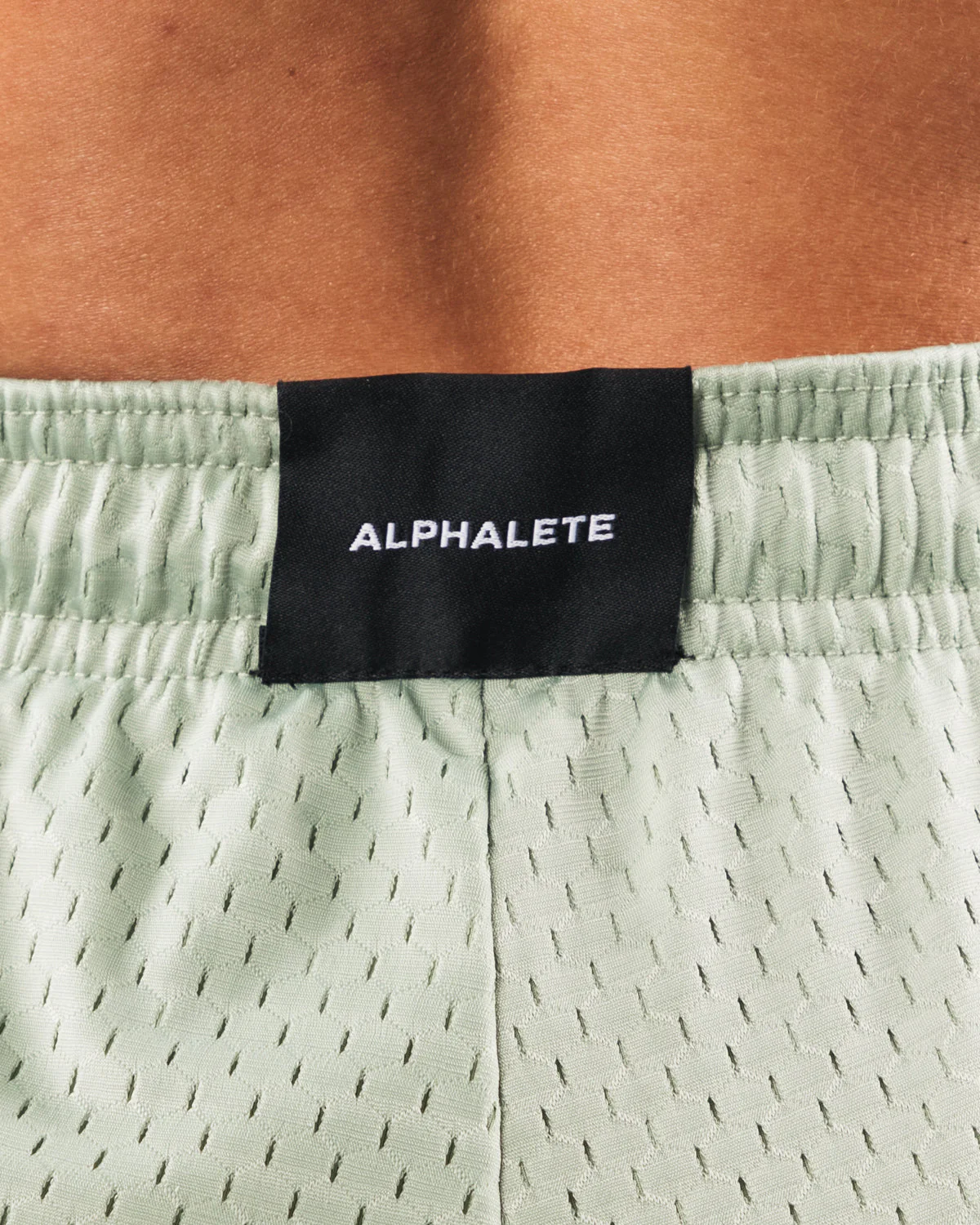Signature Mesh Short 4" - Sage - Image 5
