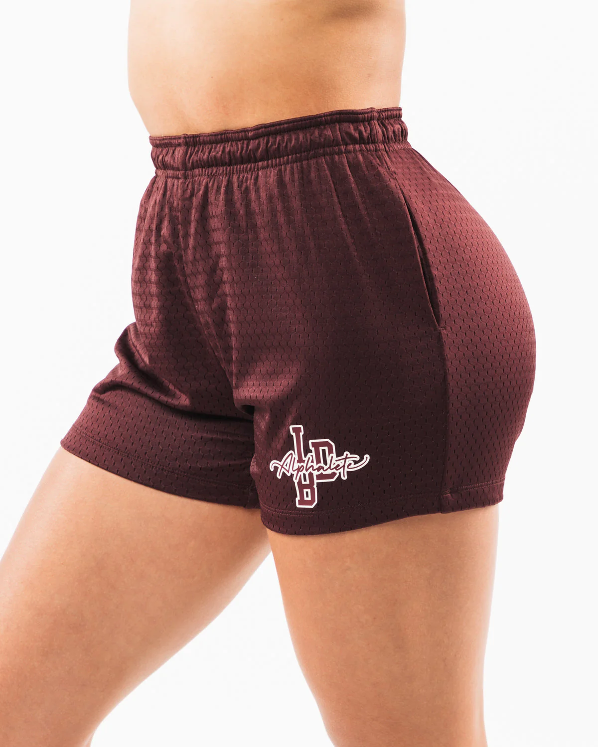 Signature Mesh Short 4" - Sangria - Image 3