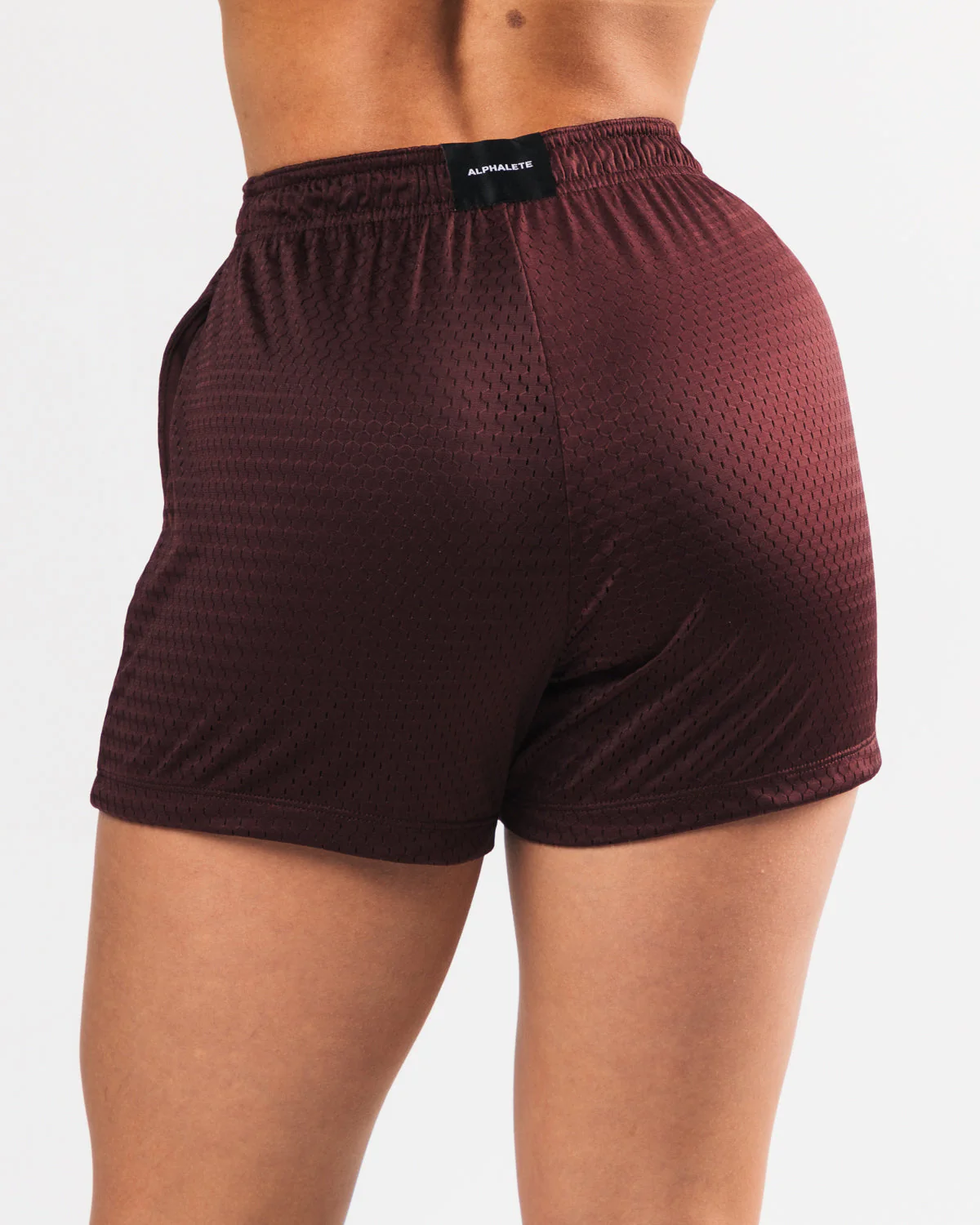 Signature Mesh Short 4" - Sangria - Image 4