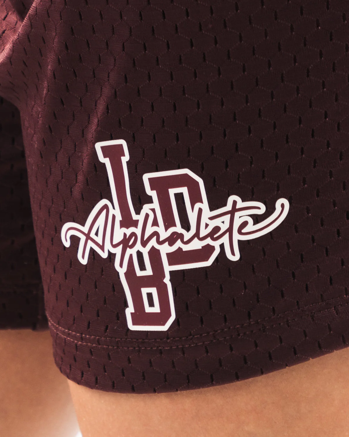 Signature Mesh Short 4" - Sangria - Image 5