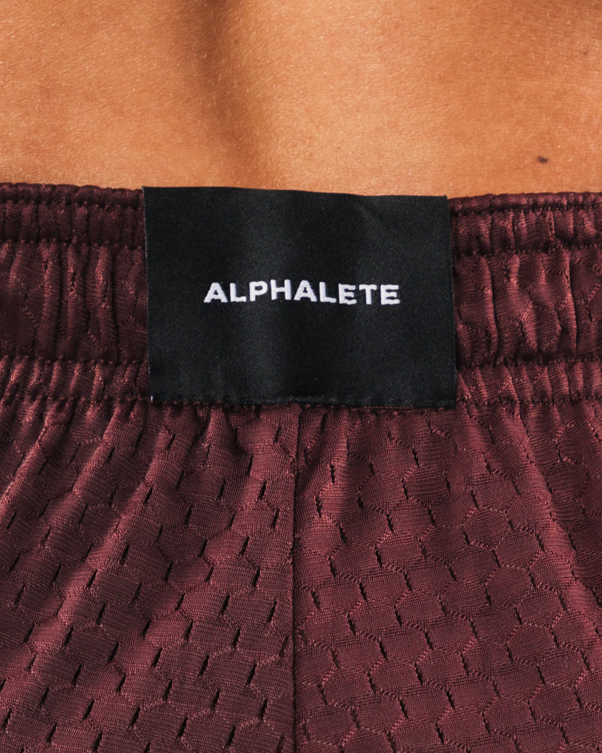 Signature Mesh Short 4" - Sangria - Image 6