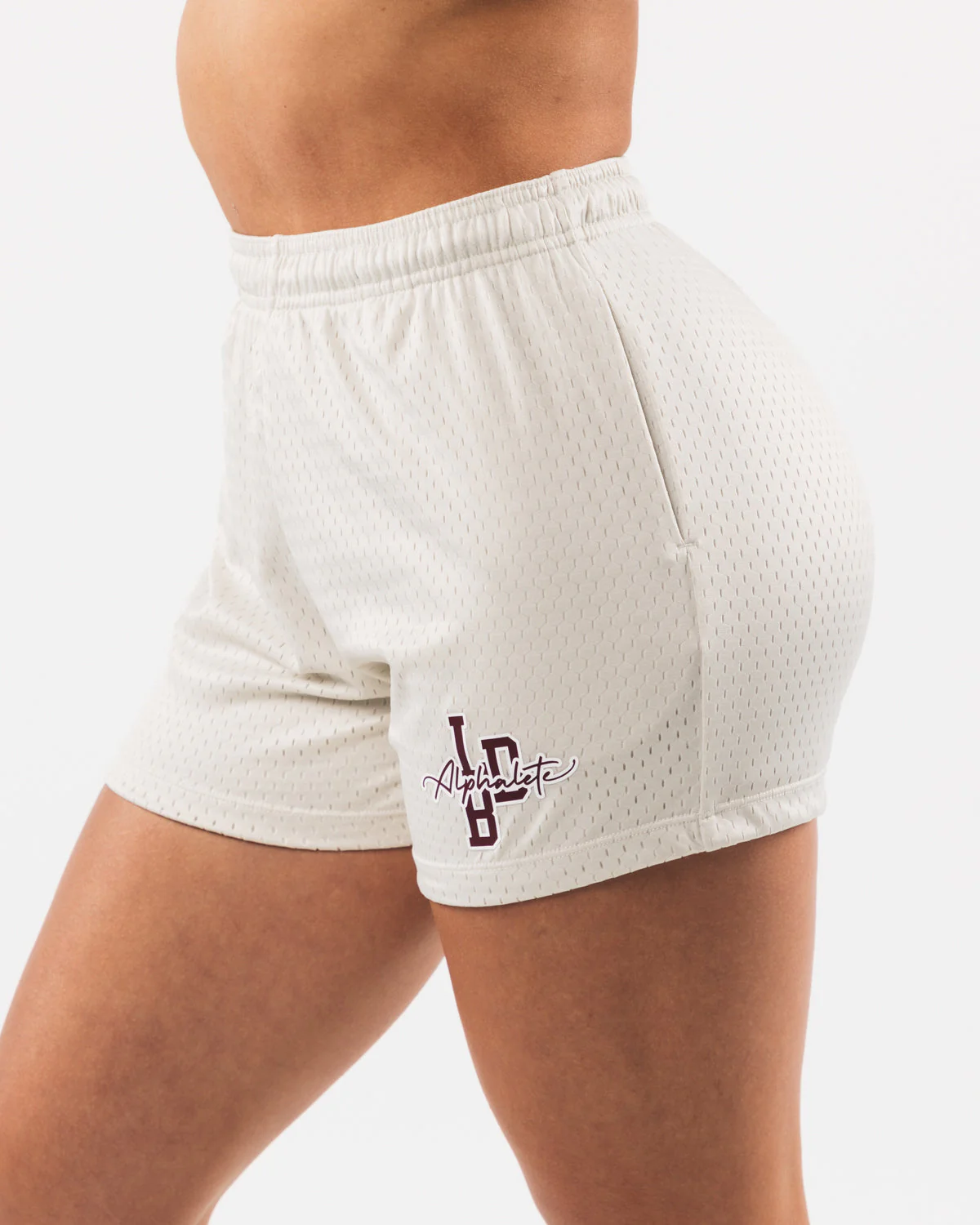Signature Mesh Short 4" - Sea Shell - Image 3