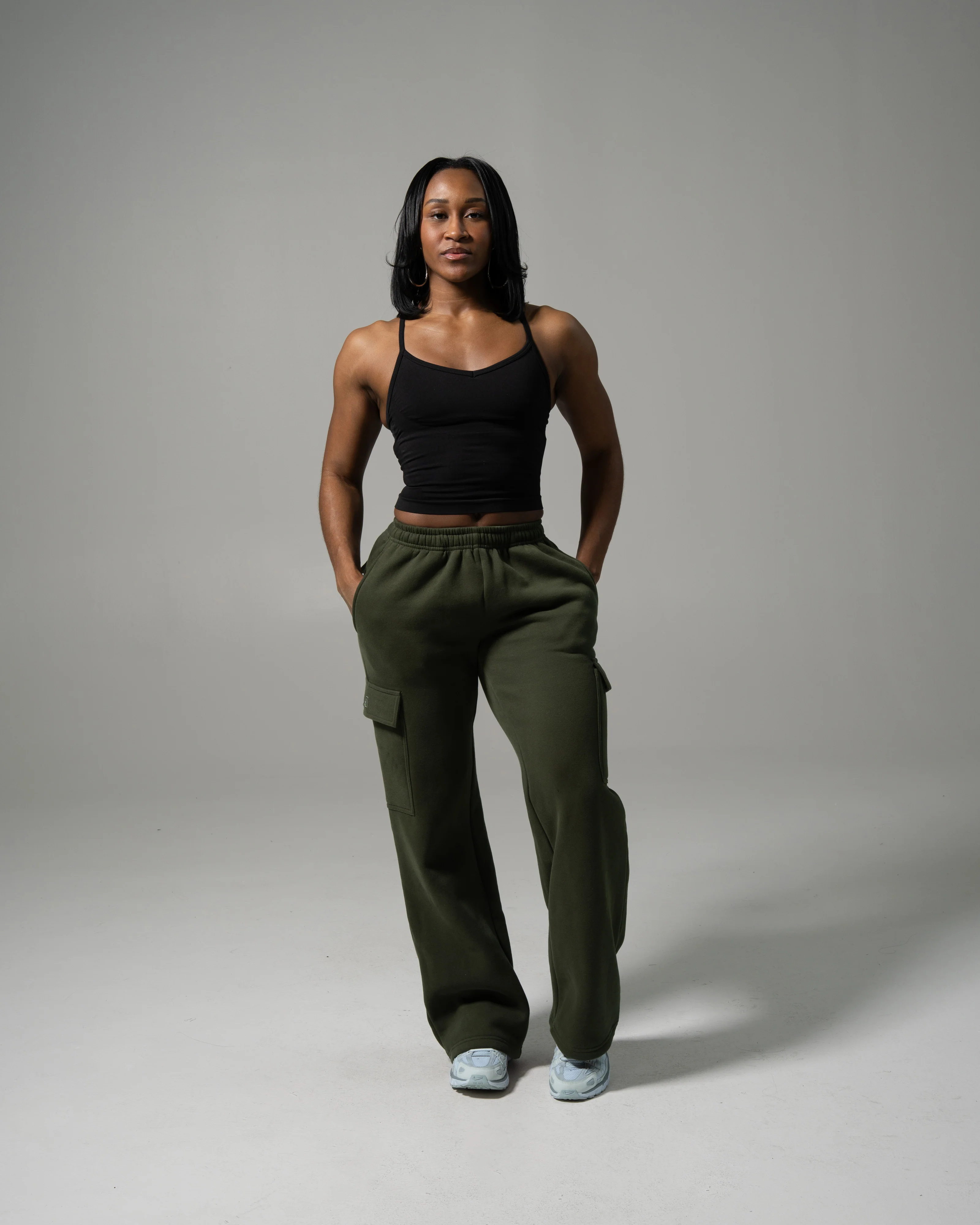 Staple Cargo Pant - Army Green - Image 8
