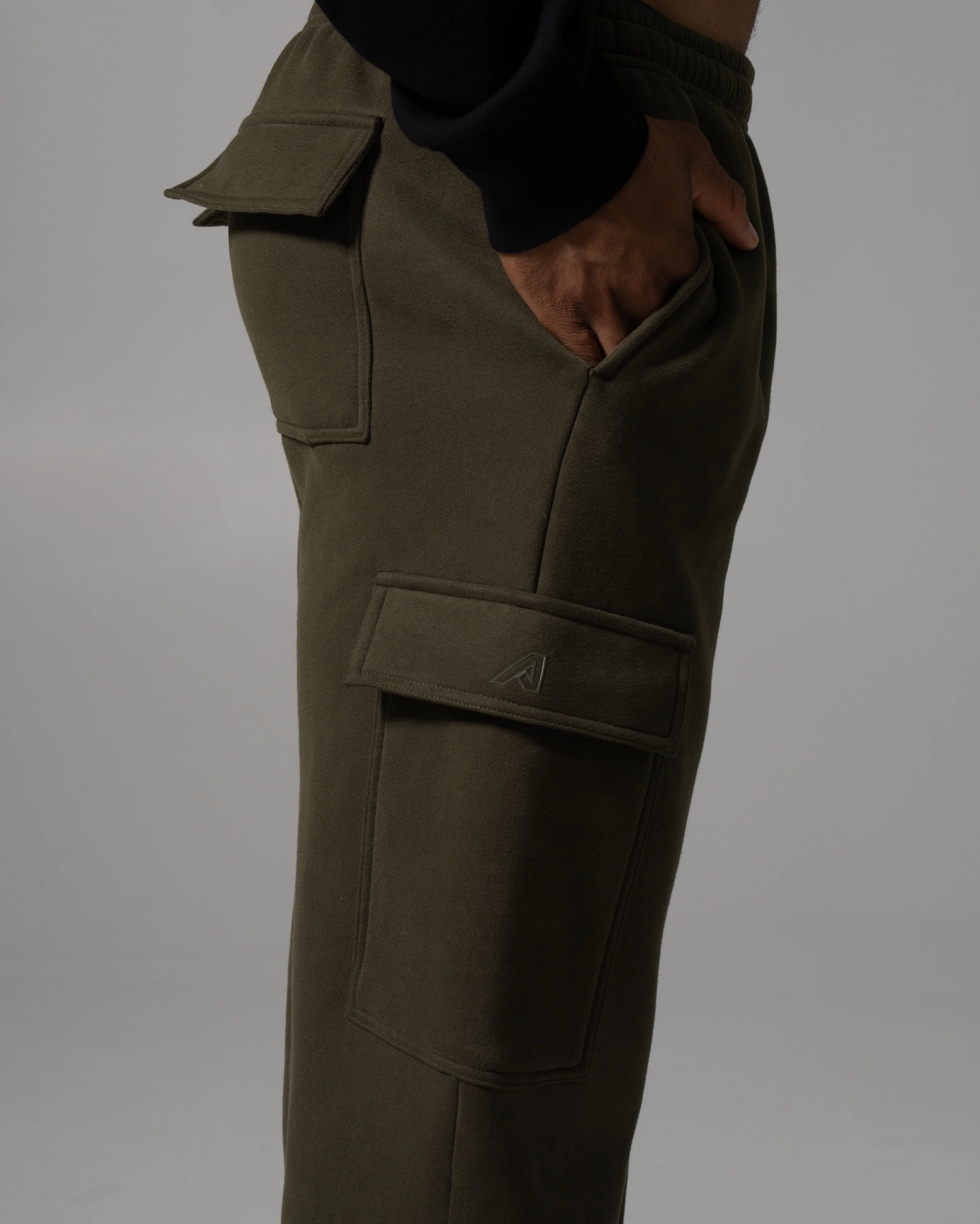 Staple Cargo Pant - Army Green - Image 9