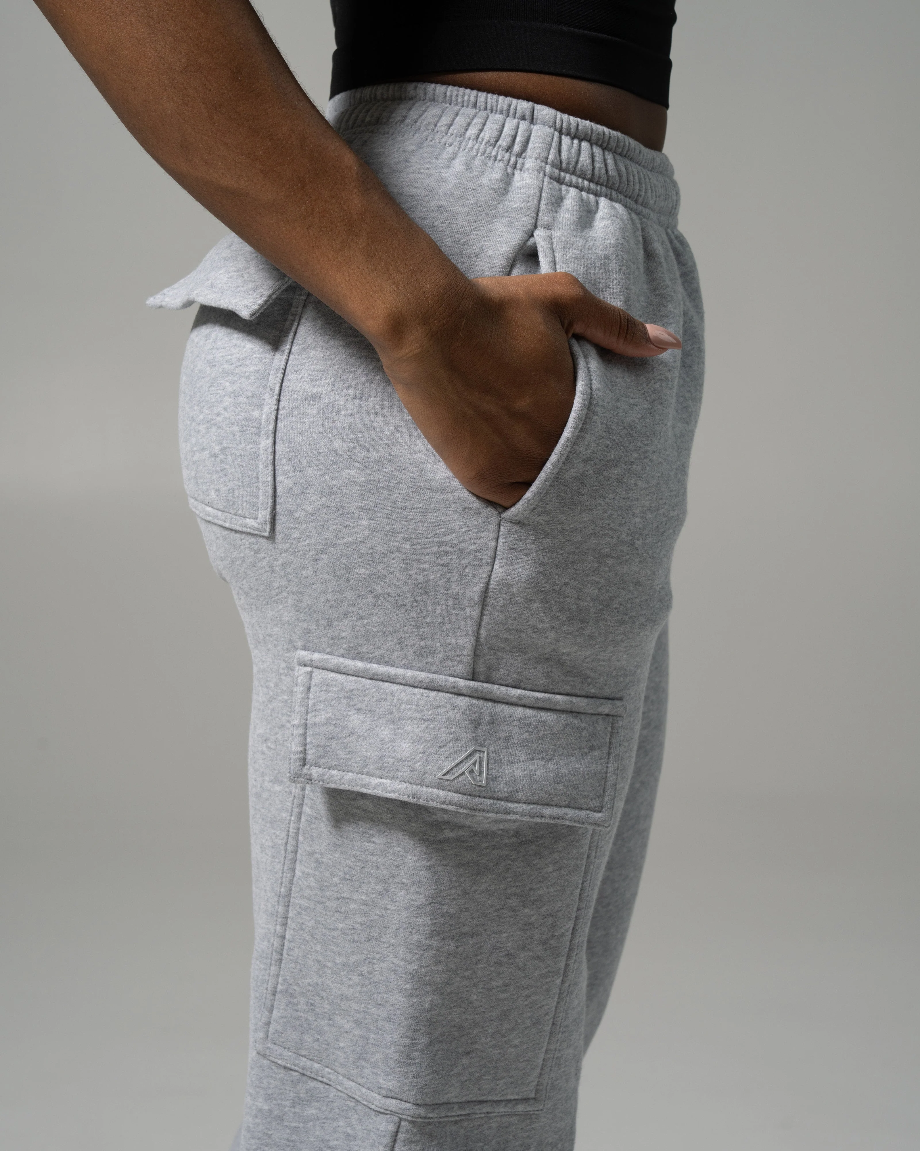 Staple Cargo Pant - Heather Grey - Image 10