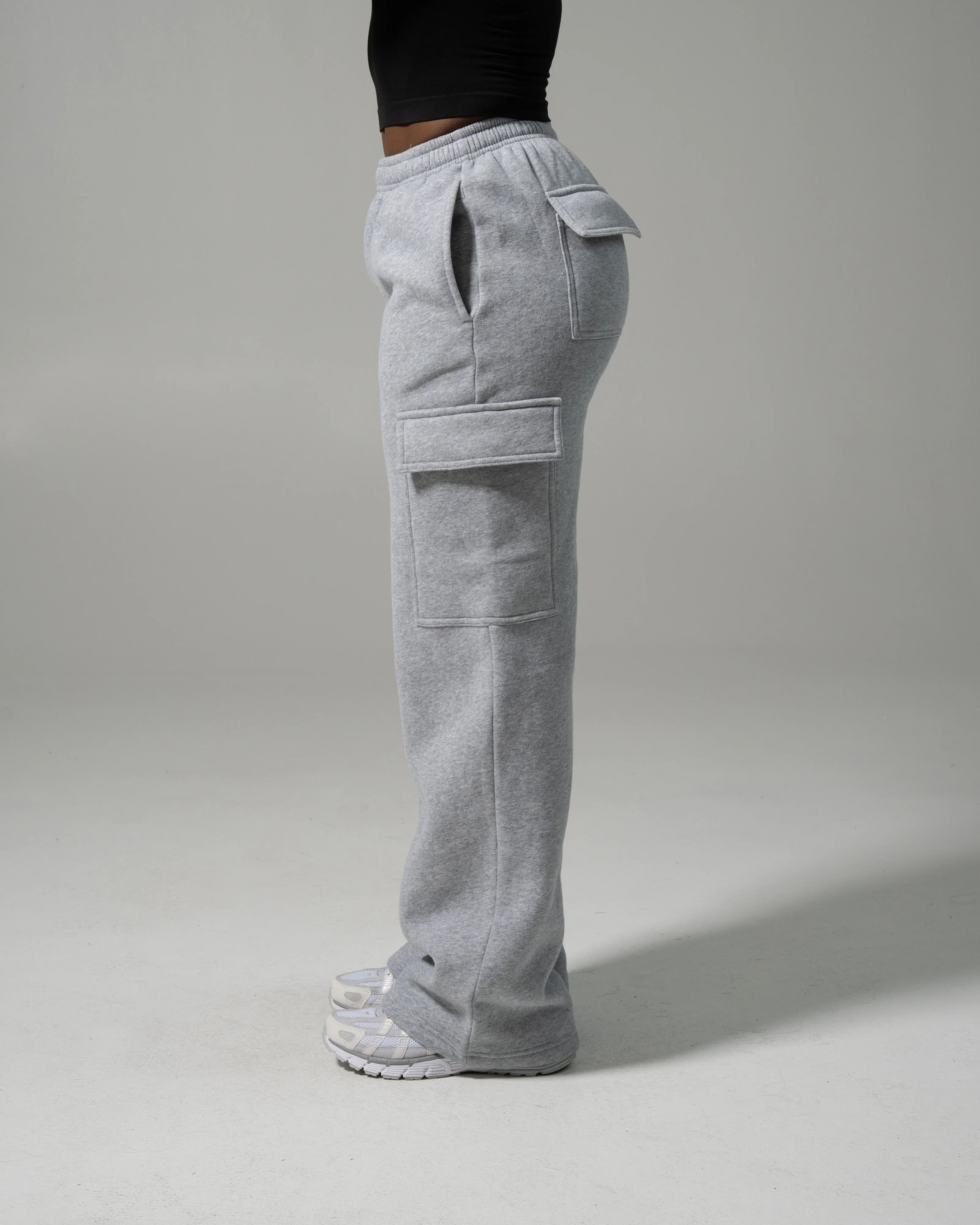 Staple Cargo Pant - Heather Grey - Image 6