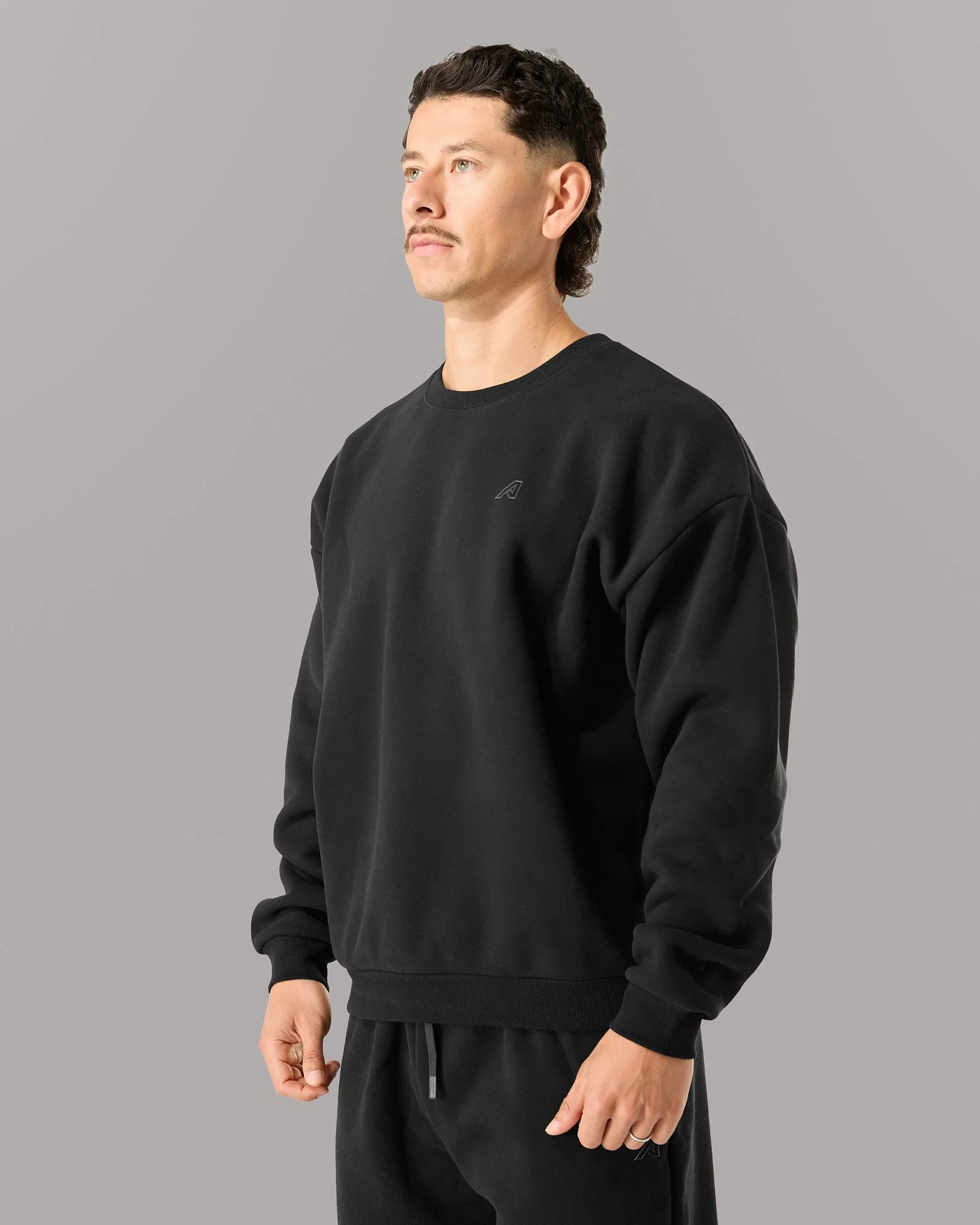 Staple Crewneck - Black - Image 3