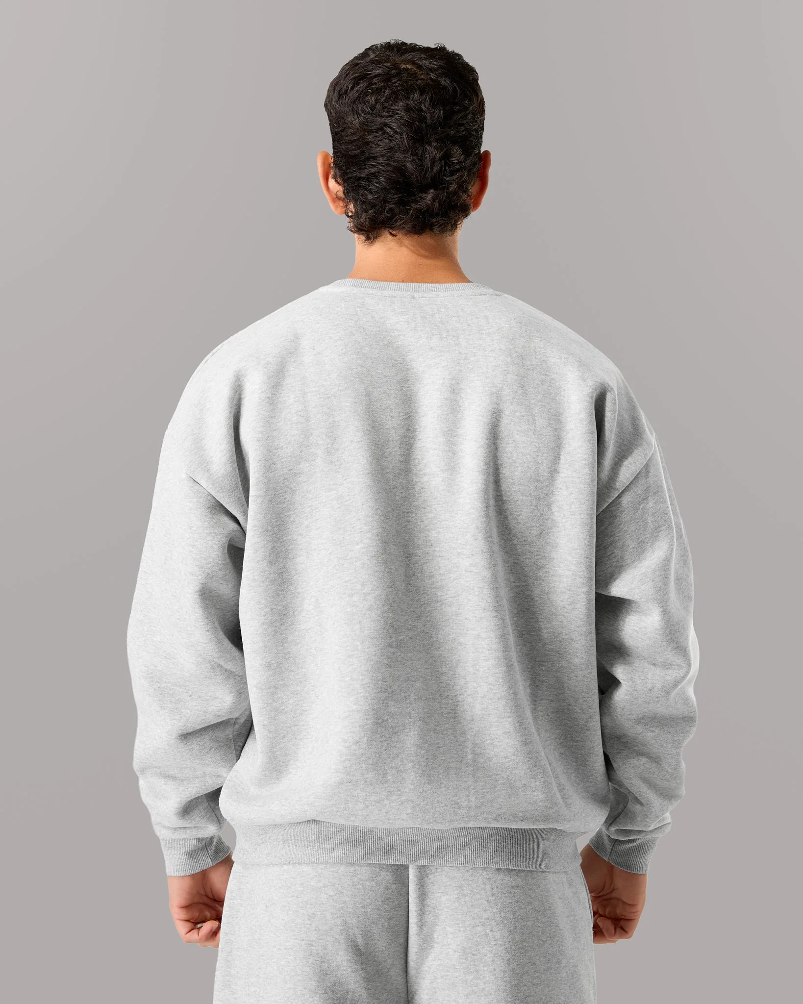 Staple Crewneck - Heather Grey - Image 4