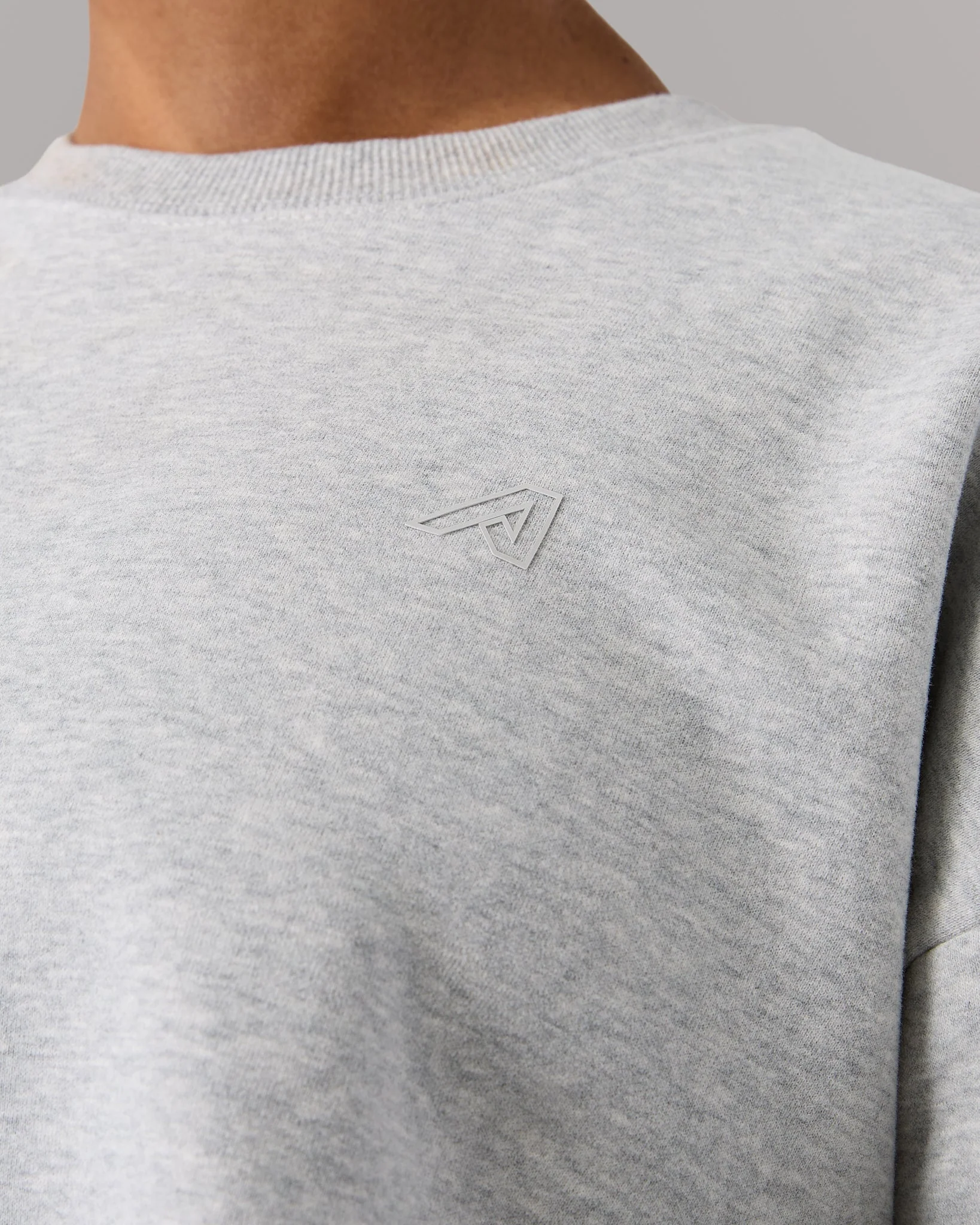 Staple Crewneck - Heather Grey - Image 5