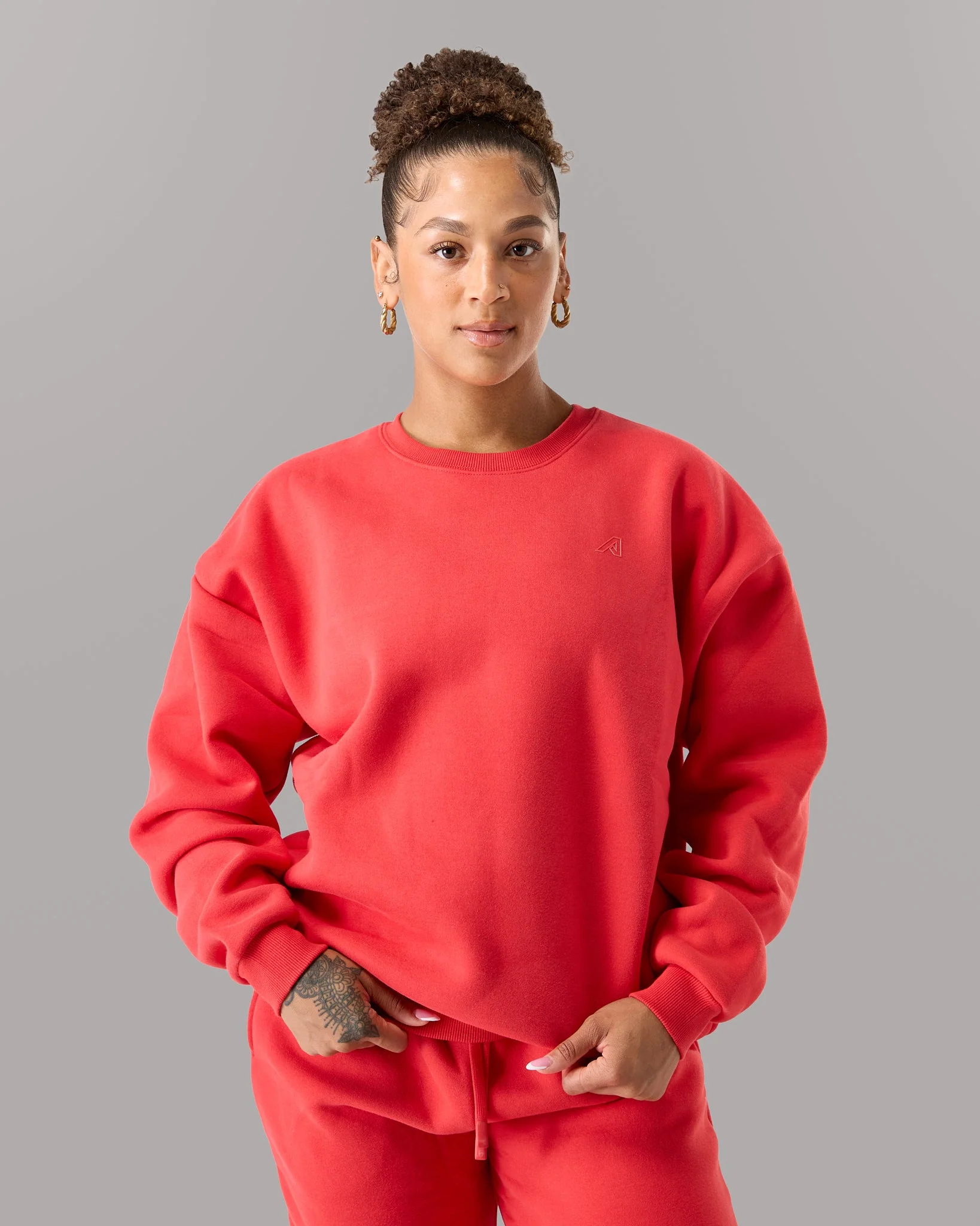 Staple Crewneck - Formula Red - Image 6