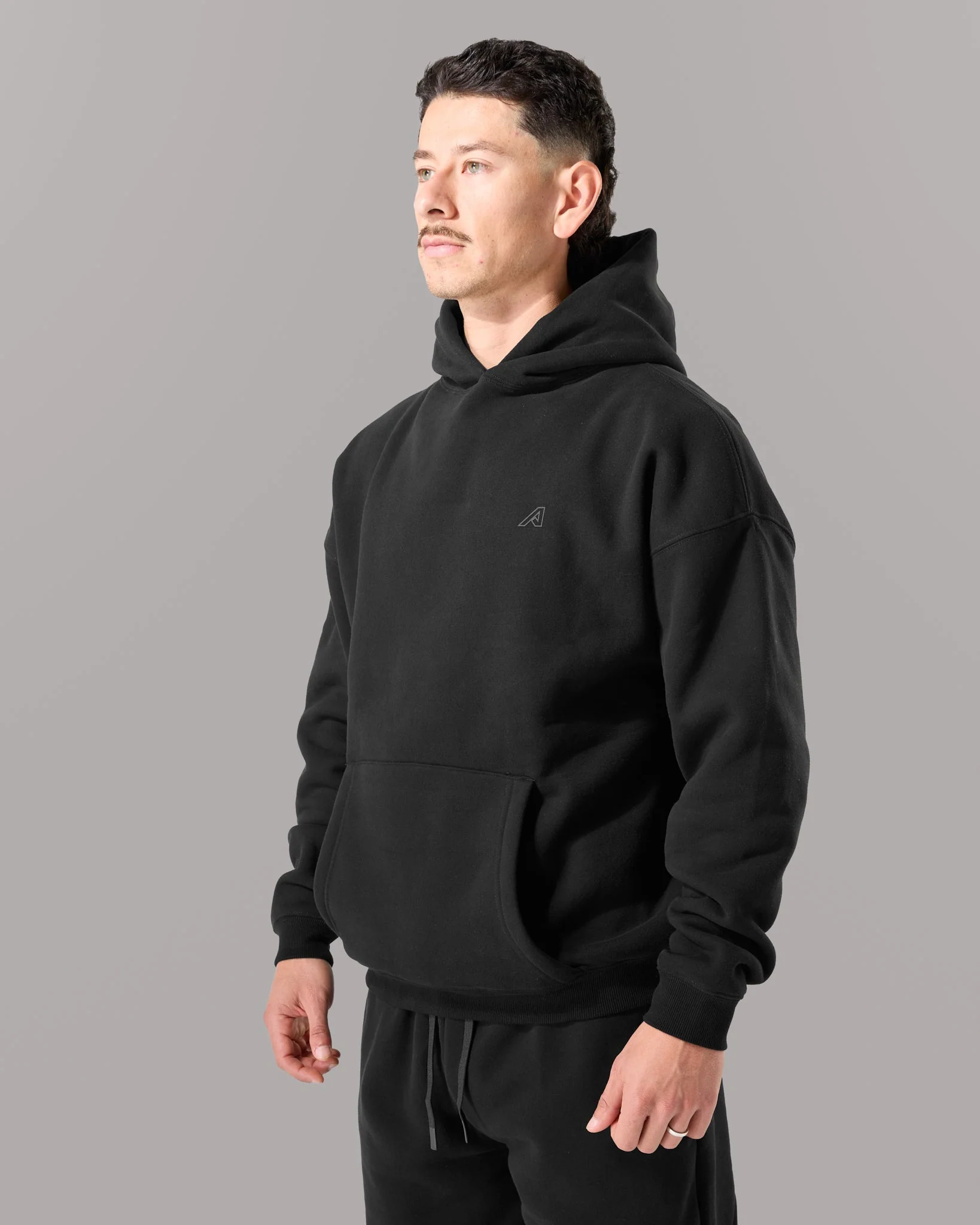 Staple Hoodie - Black - Image 2