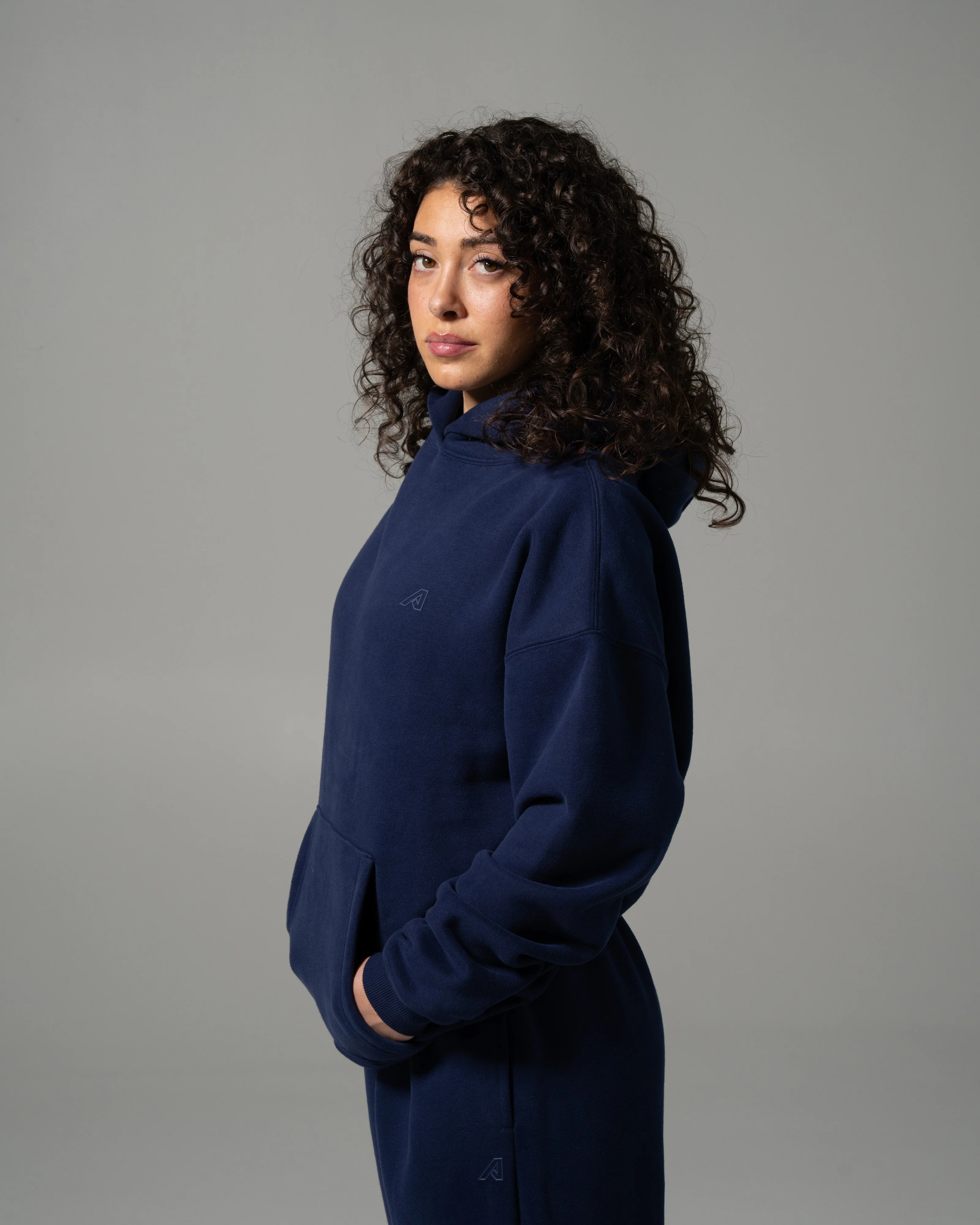 Staple Hoodie - Dark Indigo - Image 5