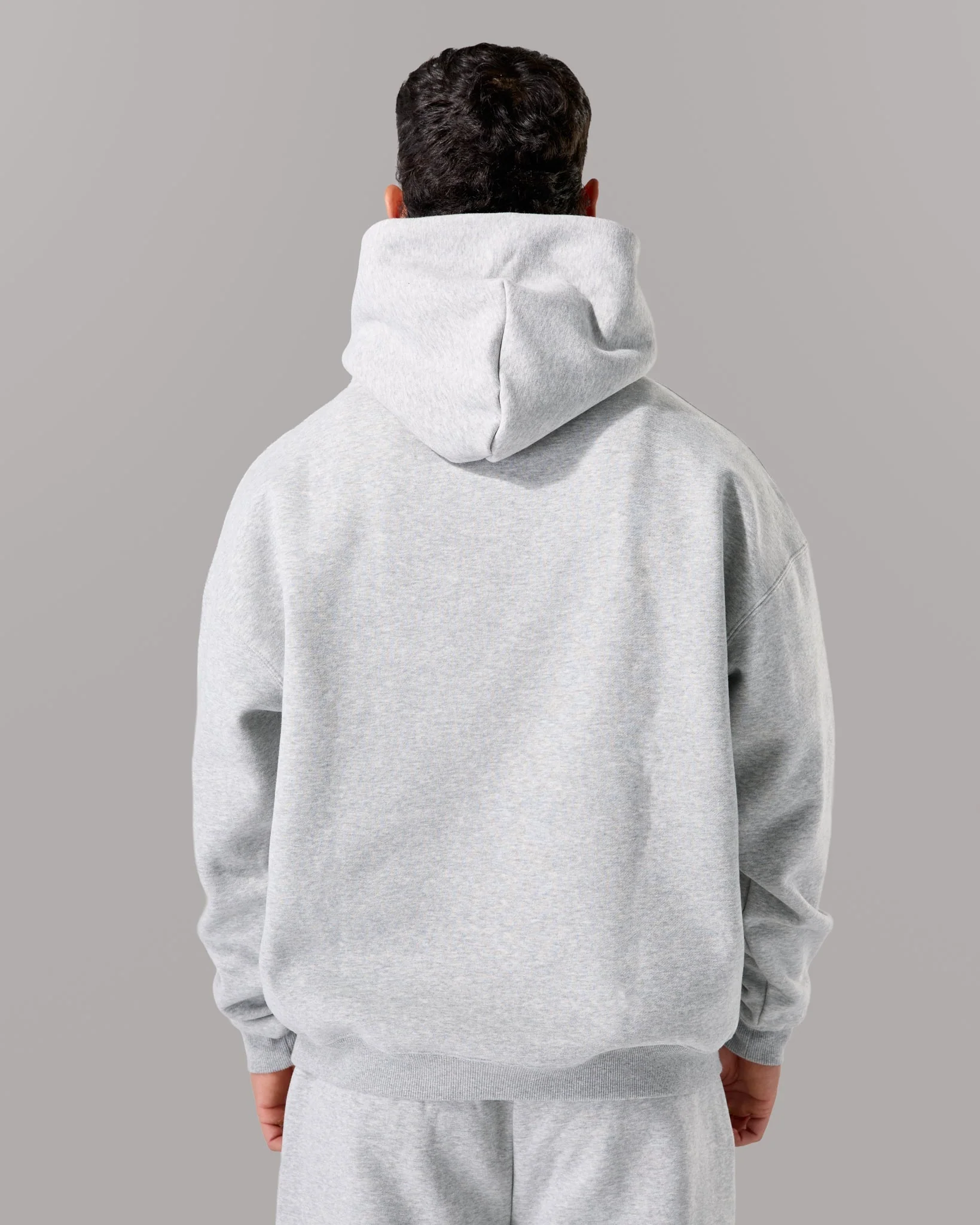 Staple Hoodie - Heather Grey - Image 7