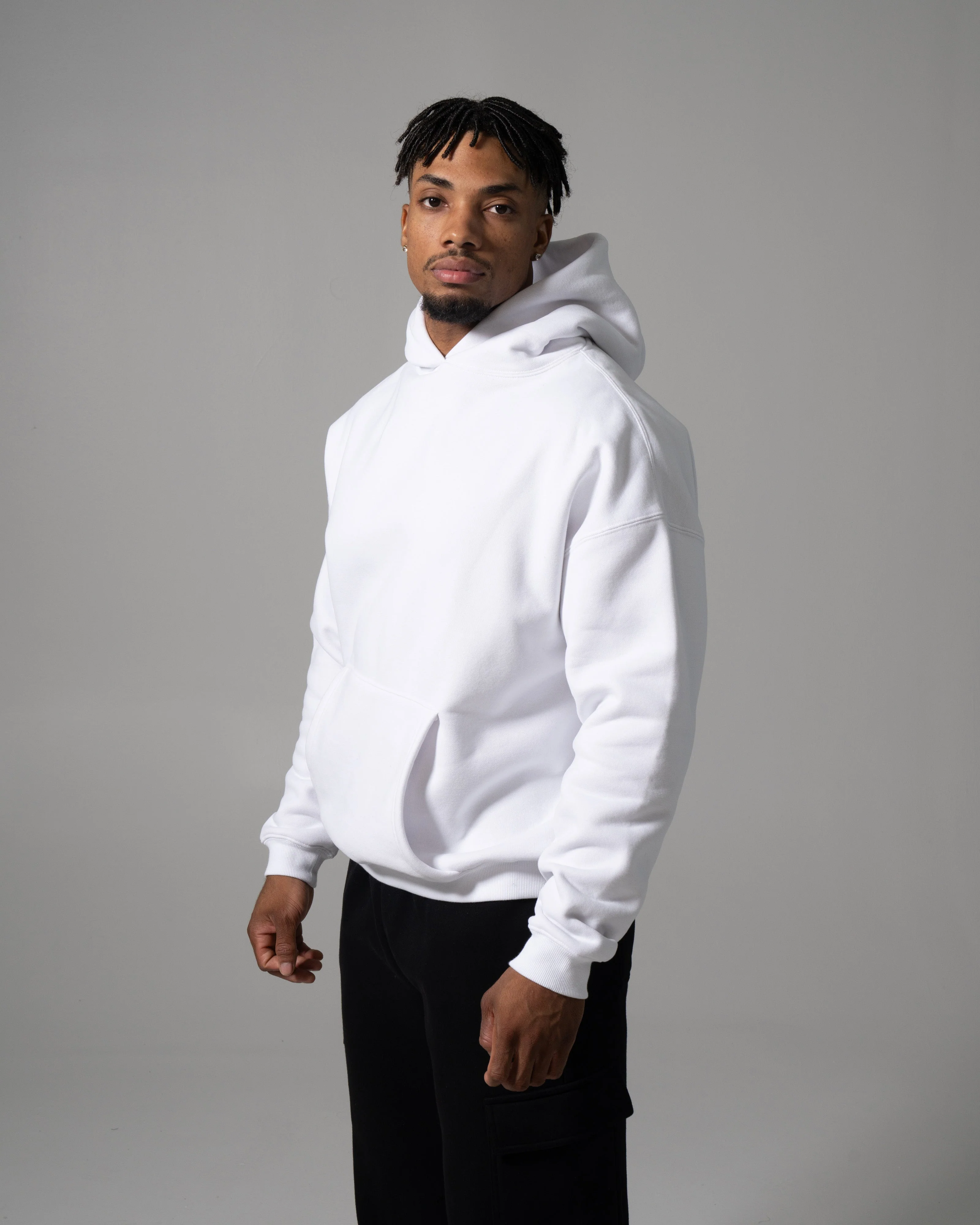 Staple Hoodie - White Bubble - Image 4
