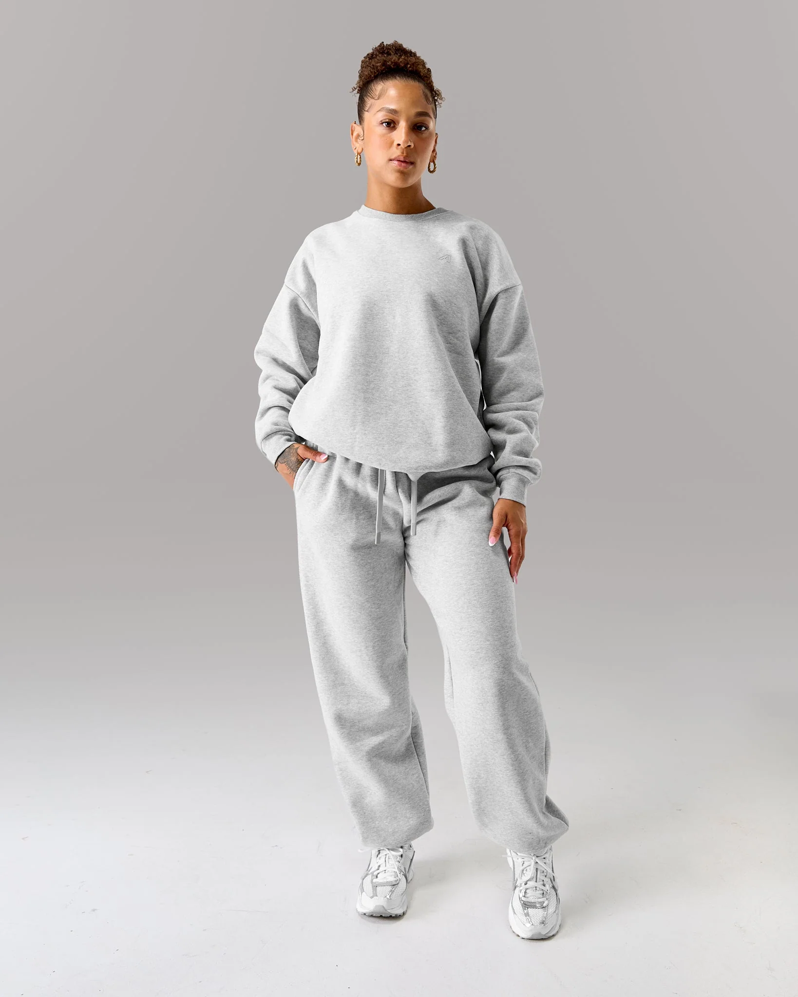 Staple Jogger - Heather Grey - Image 7