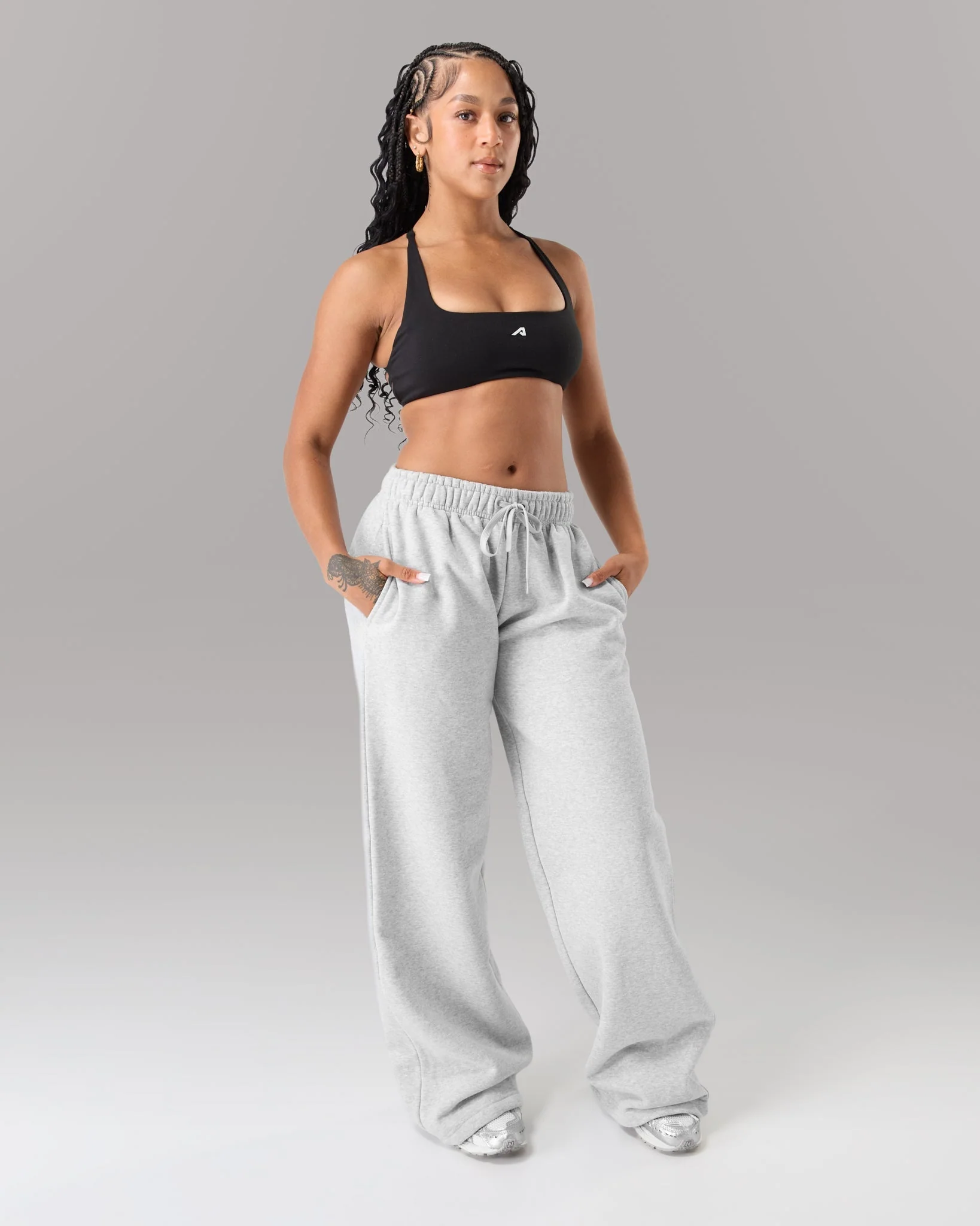 Staple Pant - Heather Grey - Image 2