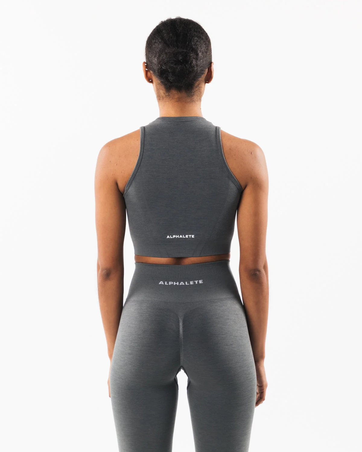 Stratus Crop Tank - Smoke - Image 4