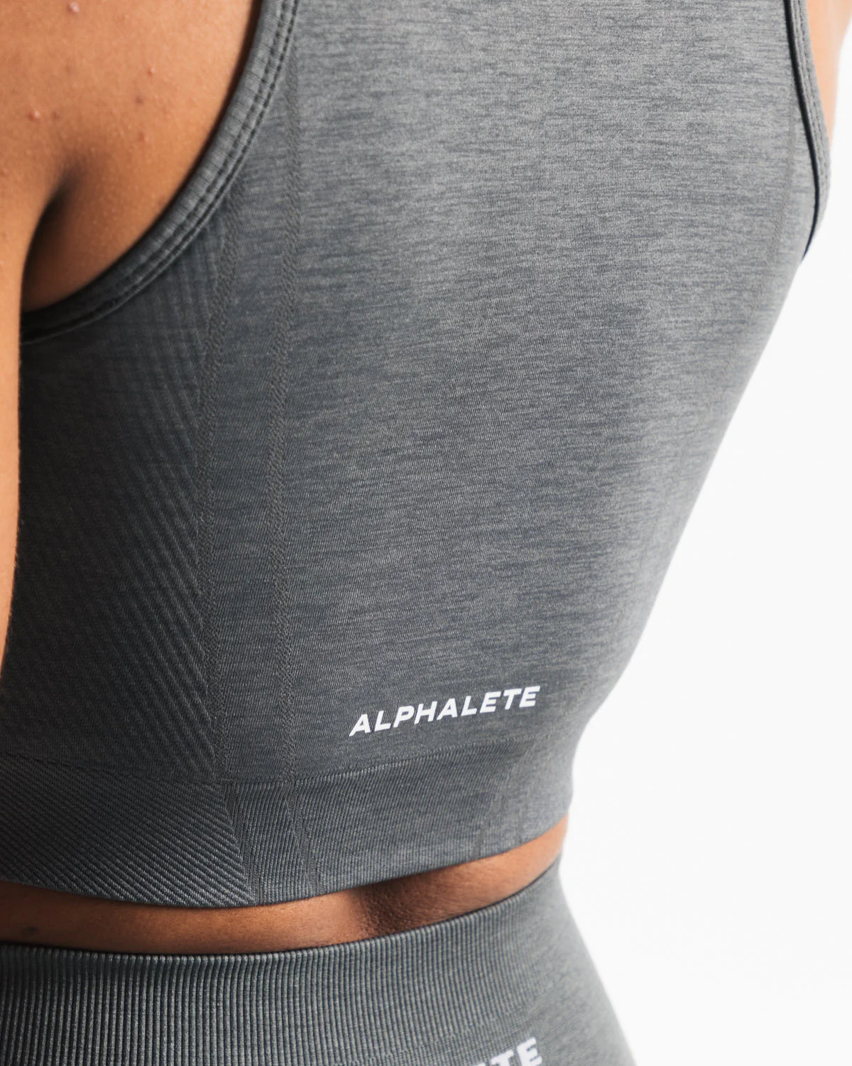 Stratus Crop Tank - Smoke - Image 5