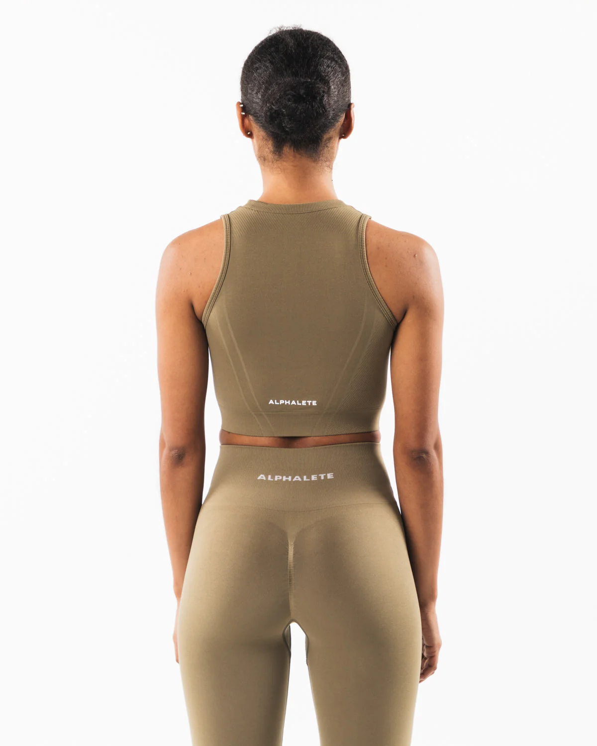 Stratus Crop Tank - Willow - Image 4