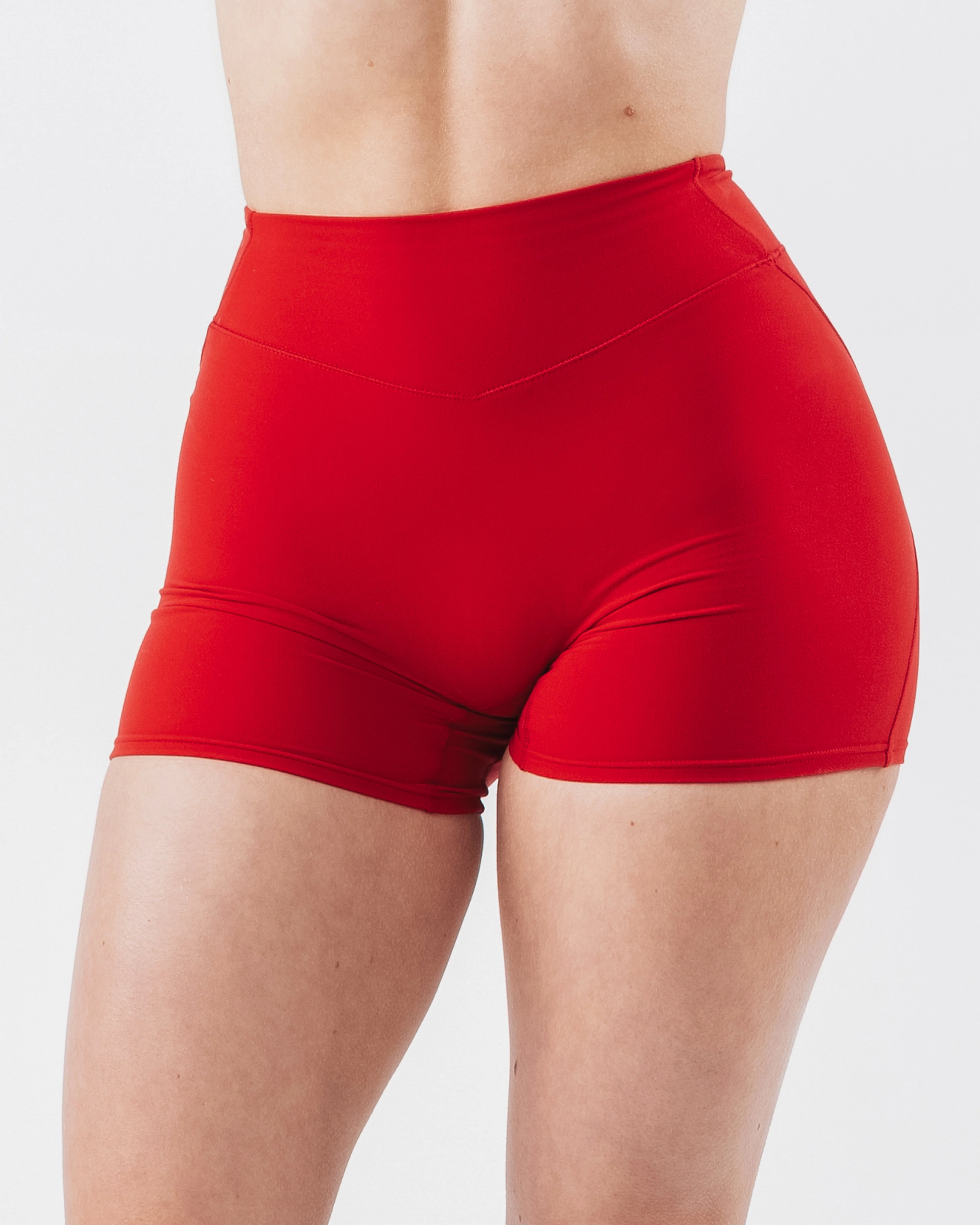 Everyday Core Mid Rise Short - Carmine - Image 3