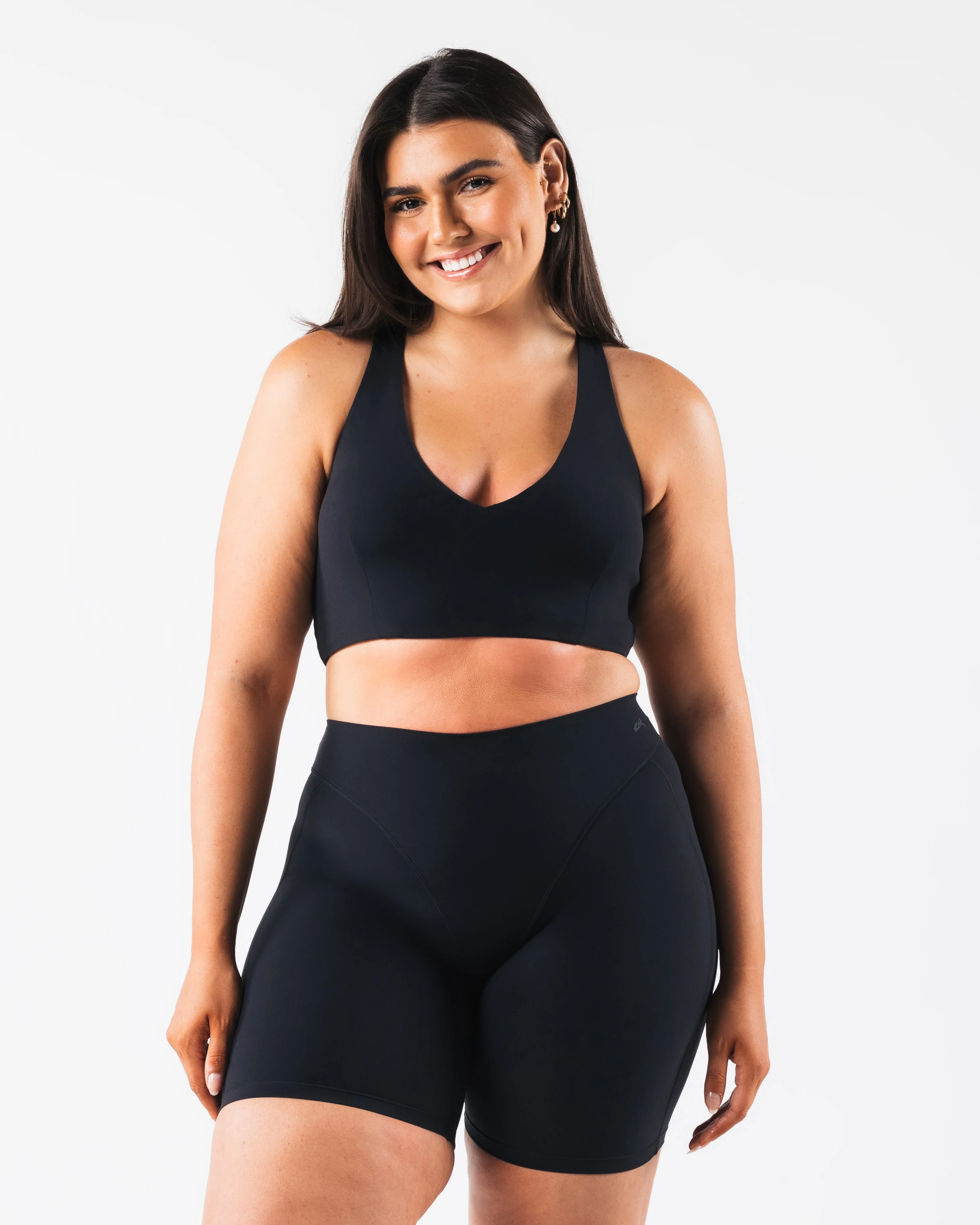 Deep V Cady Bra - Black - Image 5