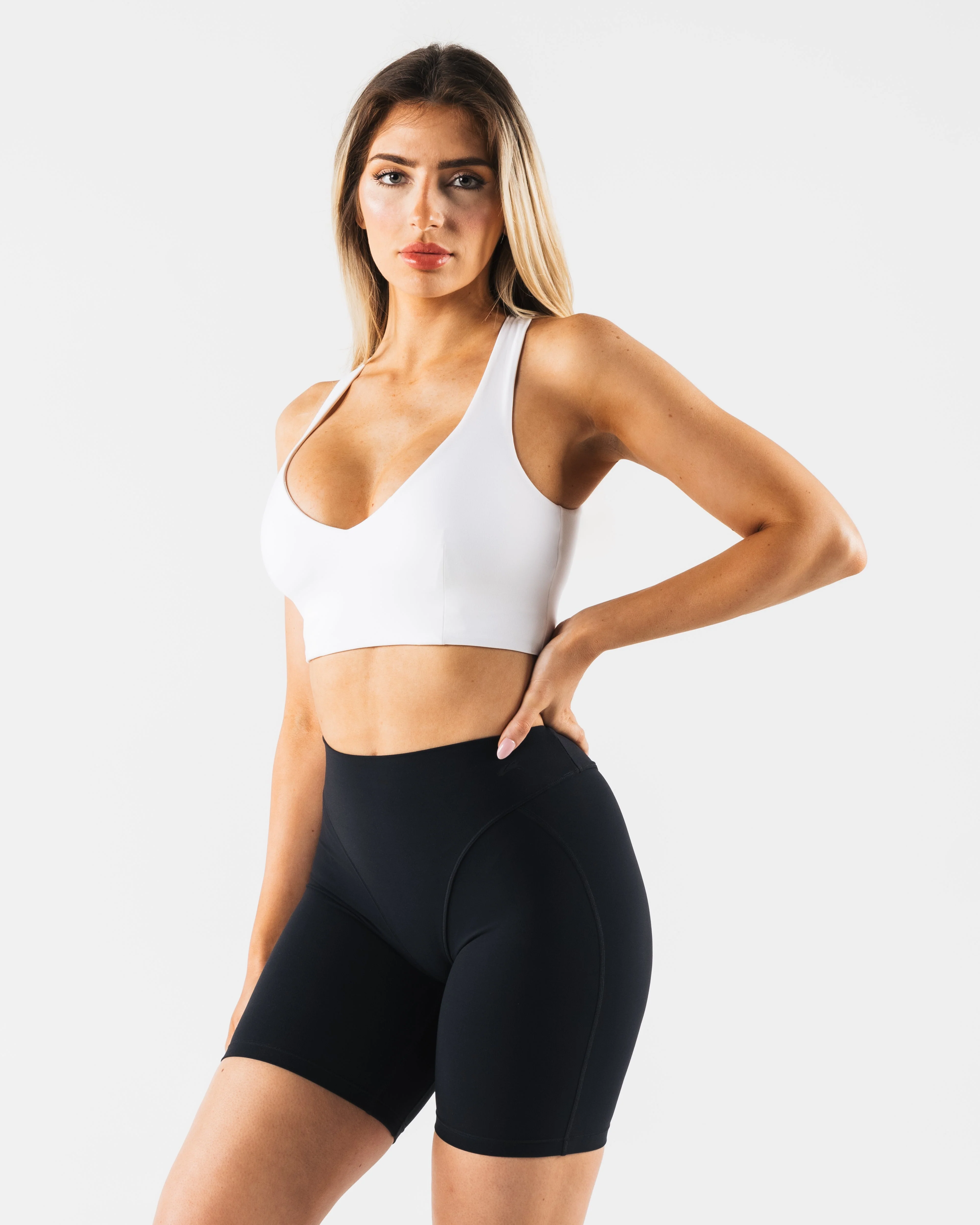 Deep V Cady Bra - White - Image 4
