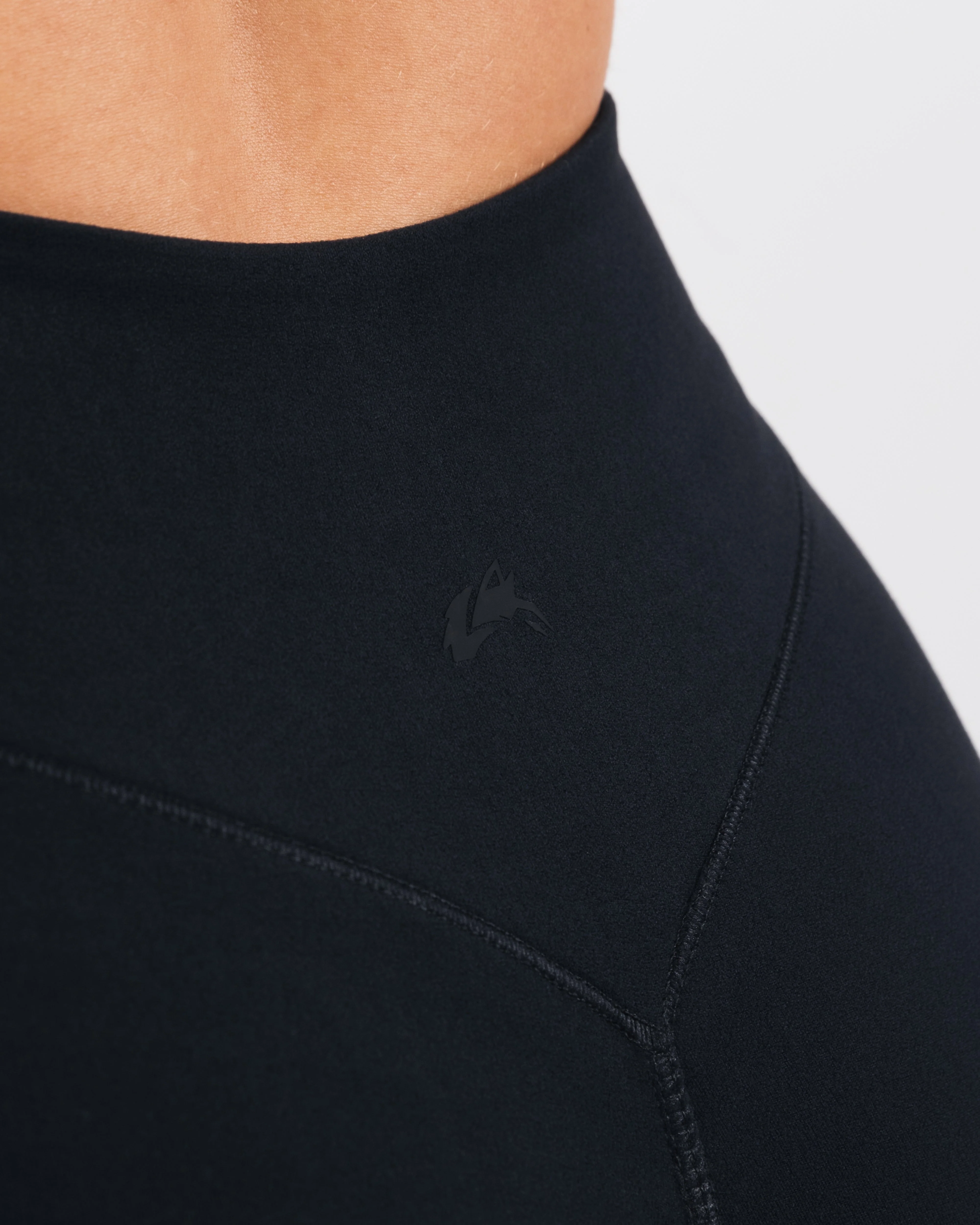 Everyday Core Mid Rise Biker Short - Black - Image 5