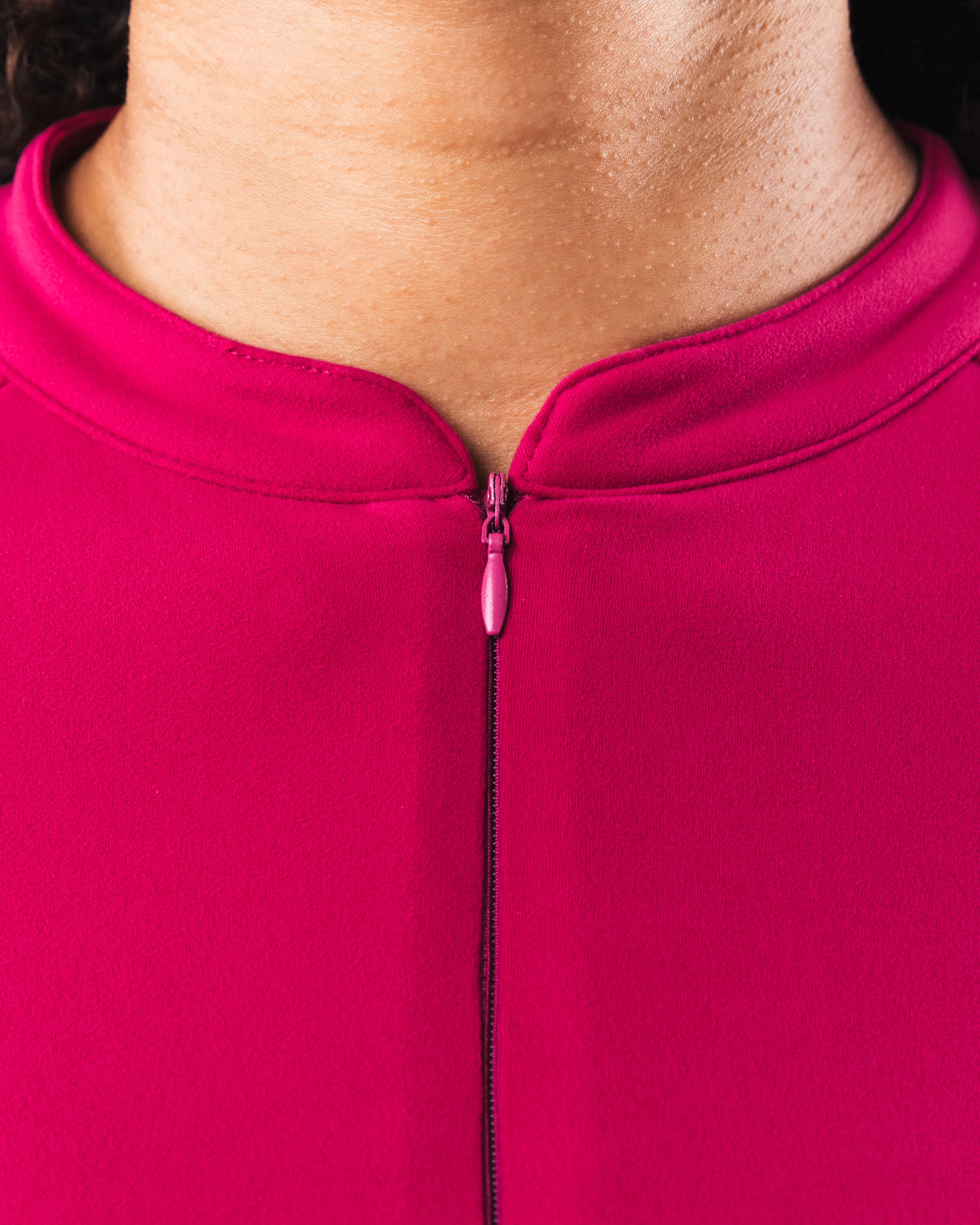 KDM LS Zip Bra - Berry - Image 5