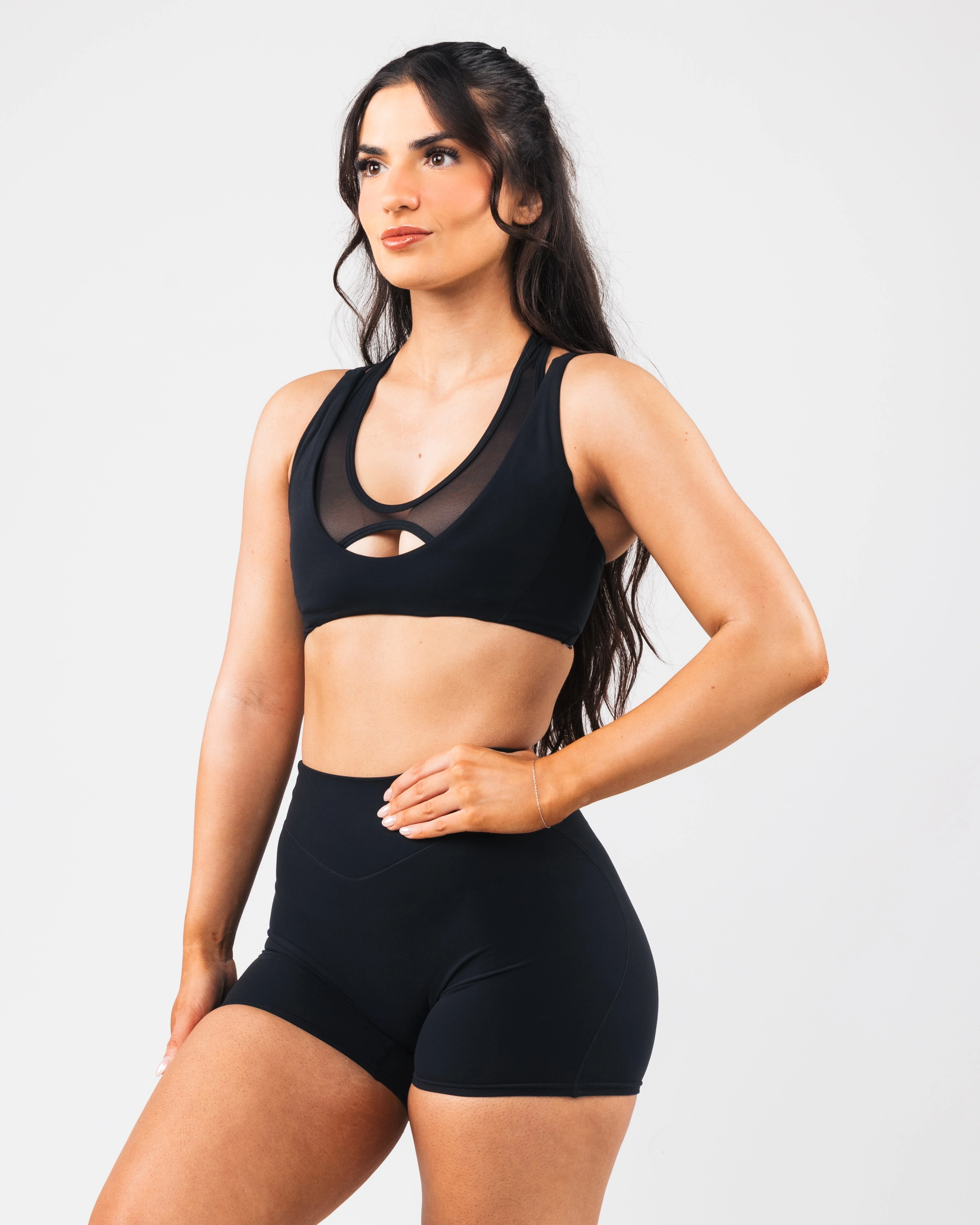 Mia Mesh Bra - Black - Image 3