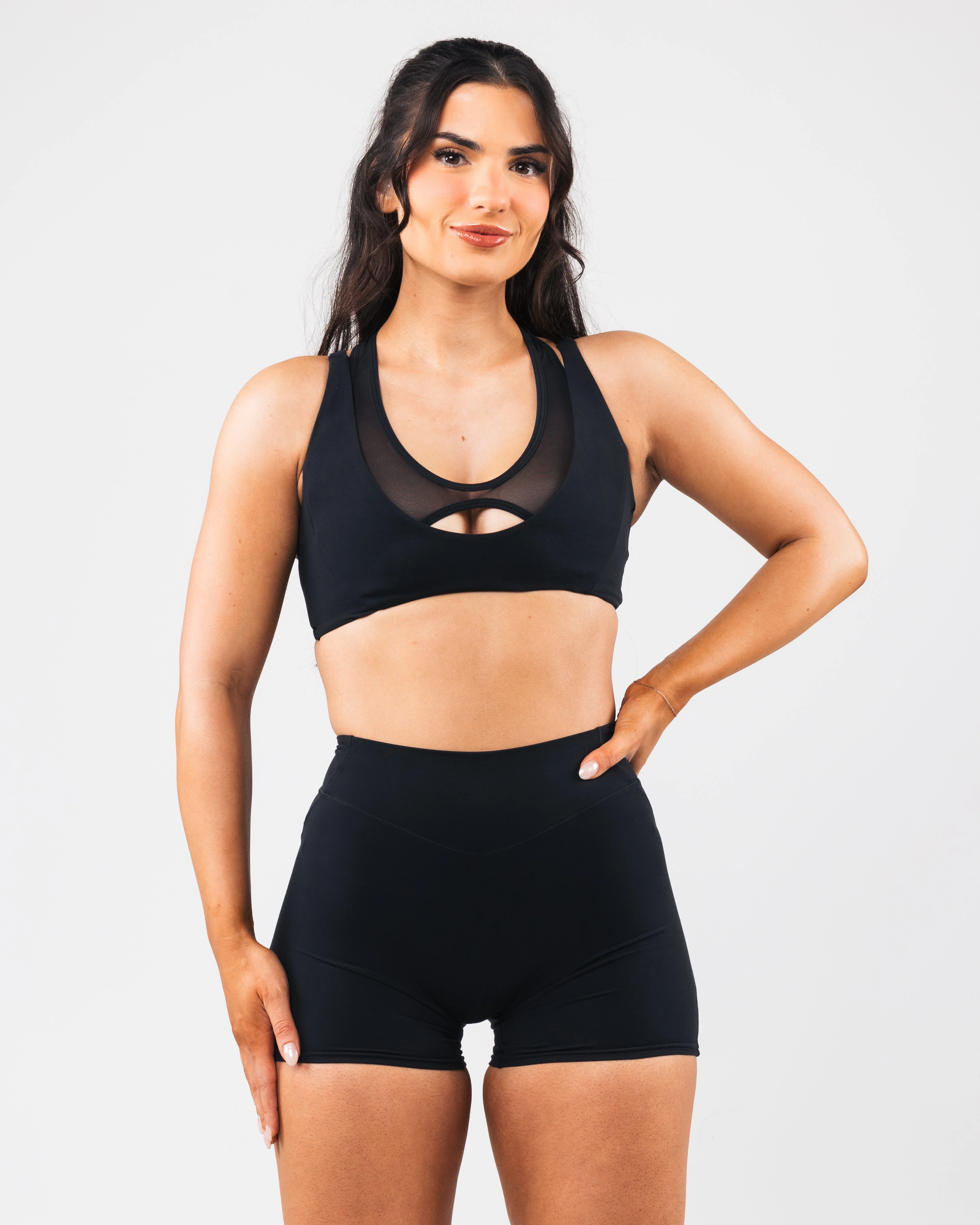 Mia Mesh Bra - Black - Image 6