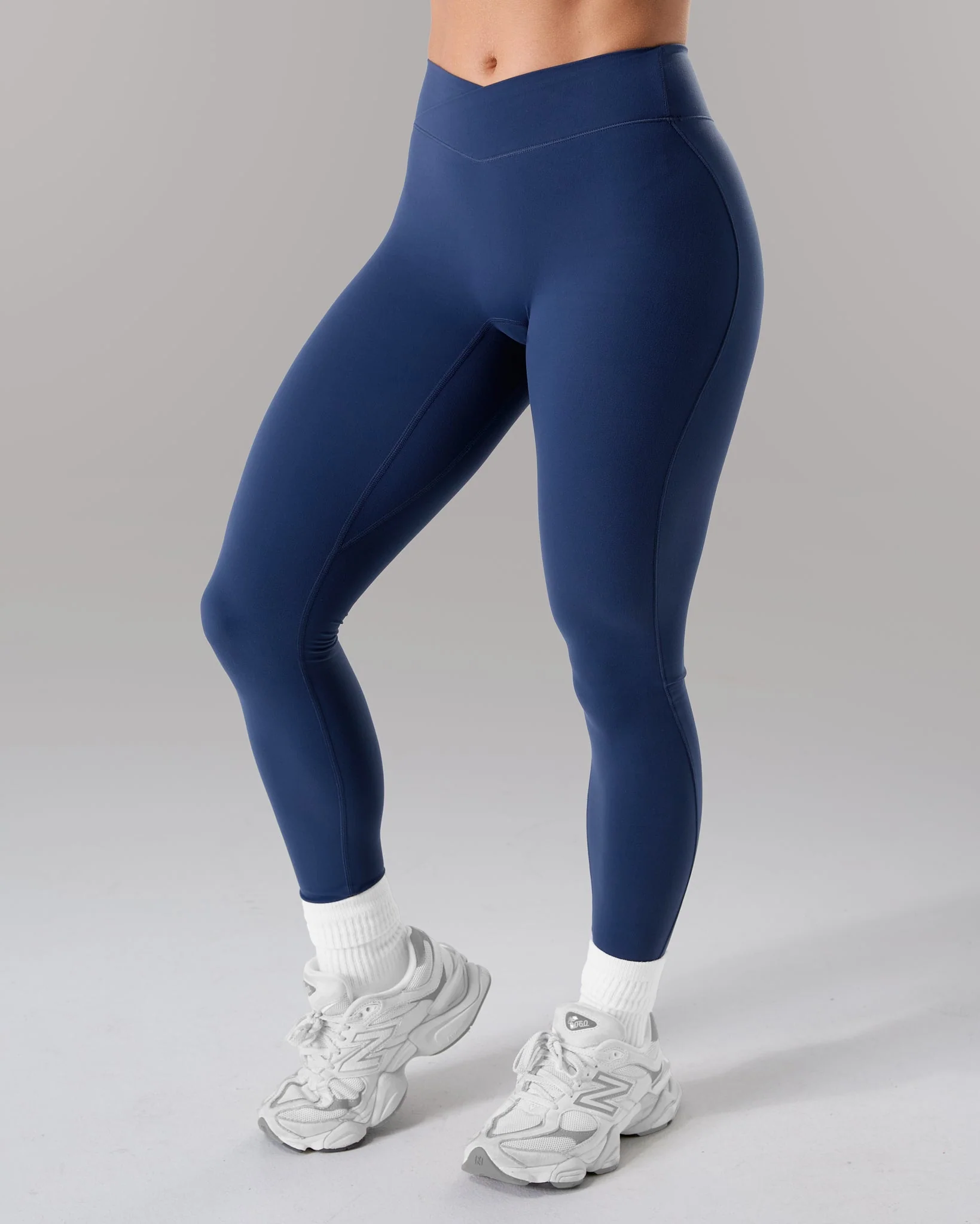 Wrap Mid Rise Legging - Anchor - Image 3