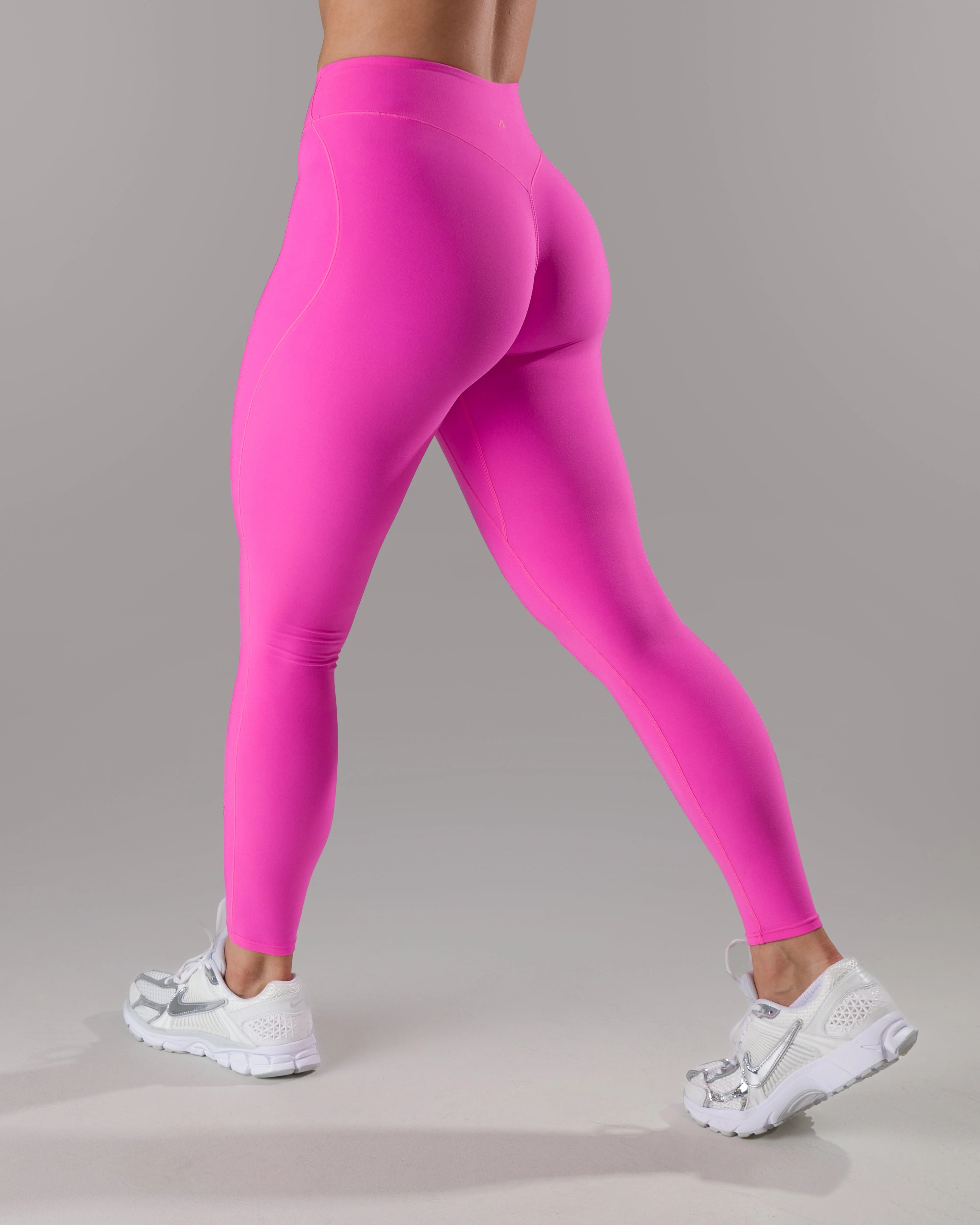 Wrap Mid Rise Legging - Malibu Pink - Image 3