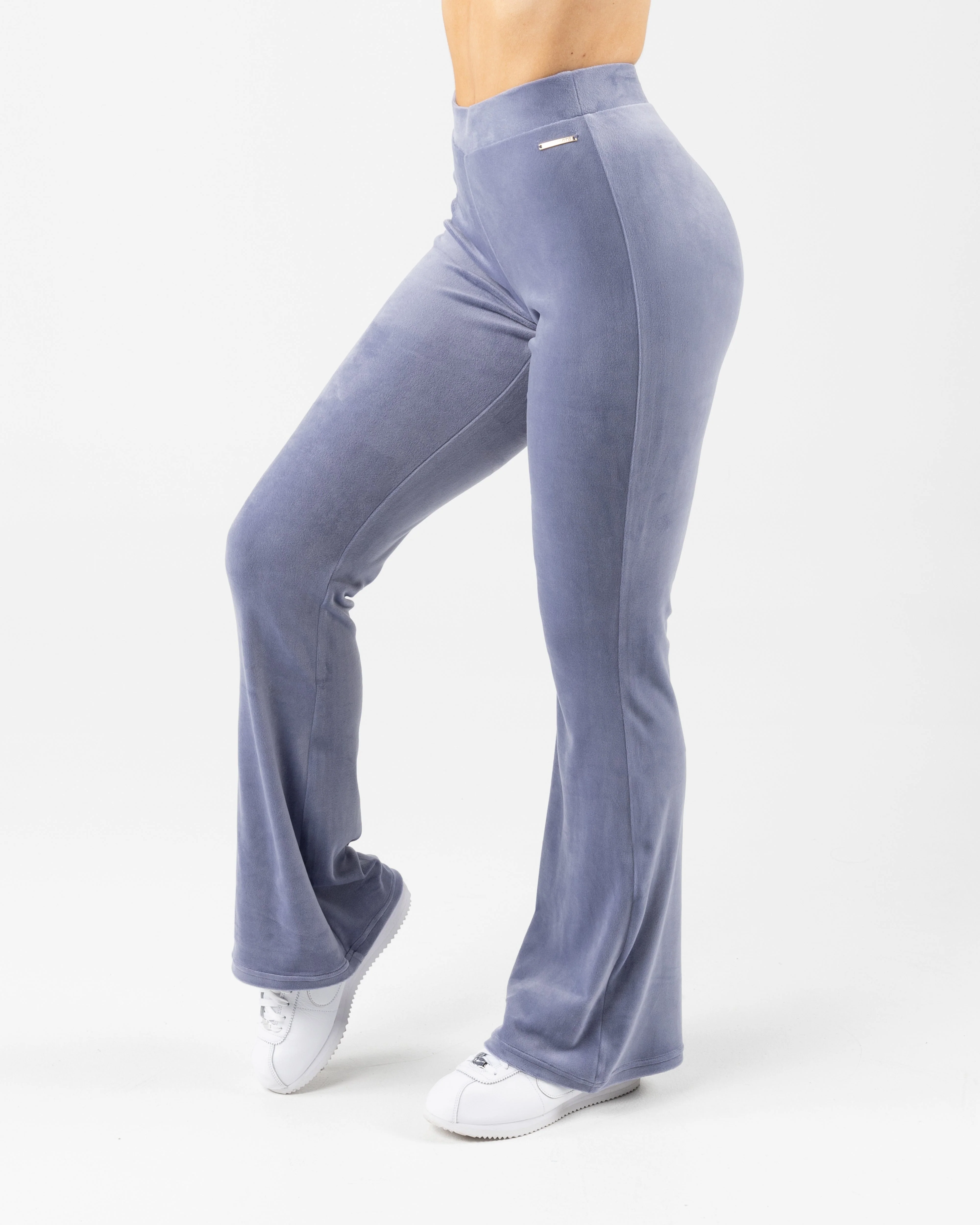 Velour Pant - Dusty Blue - Image 3